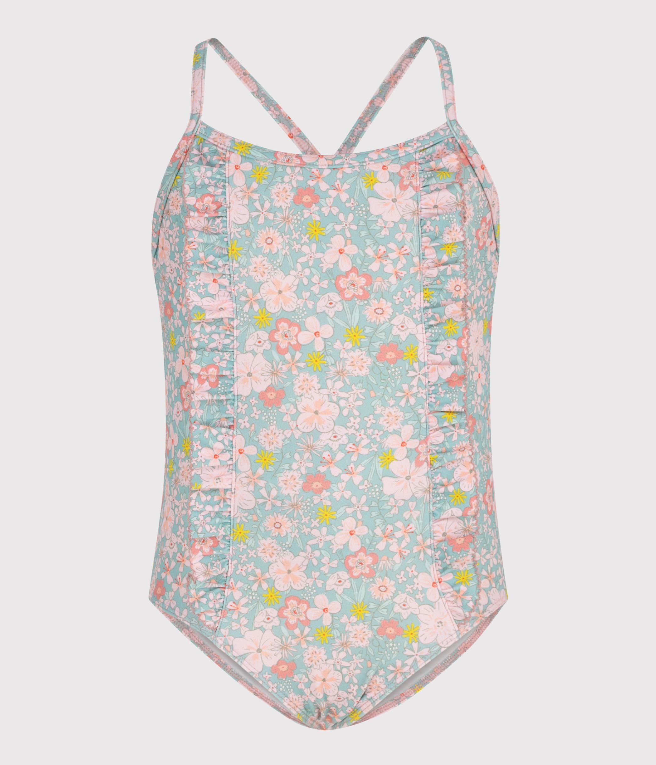 maillot-de-bain-une-pièce-enfant-fleuri