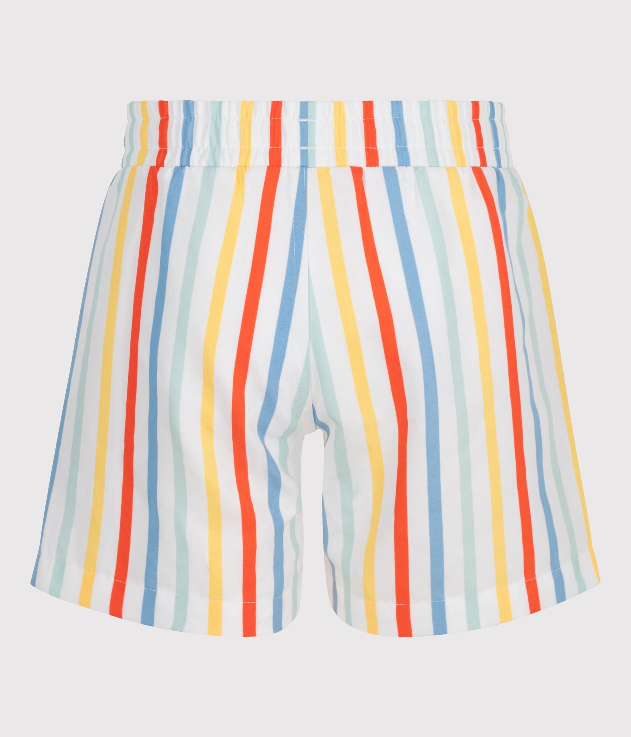 short-de-bain-enfant-à-rayures