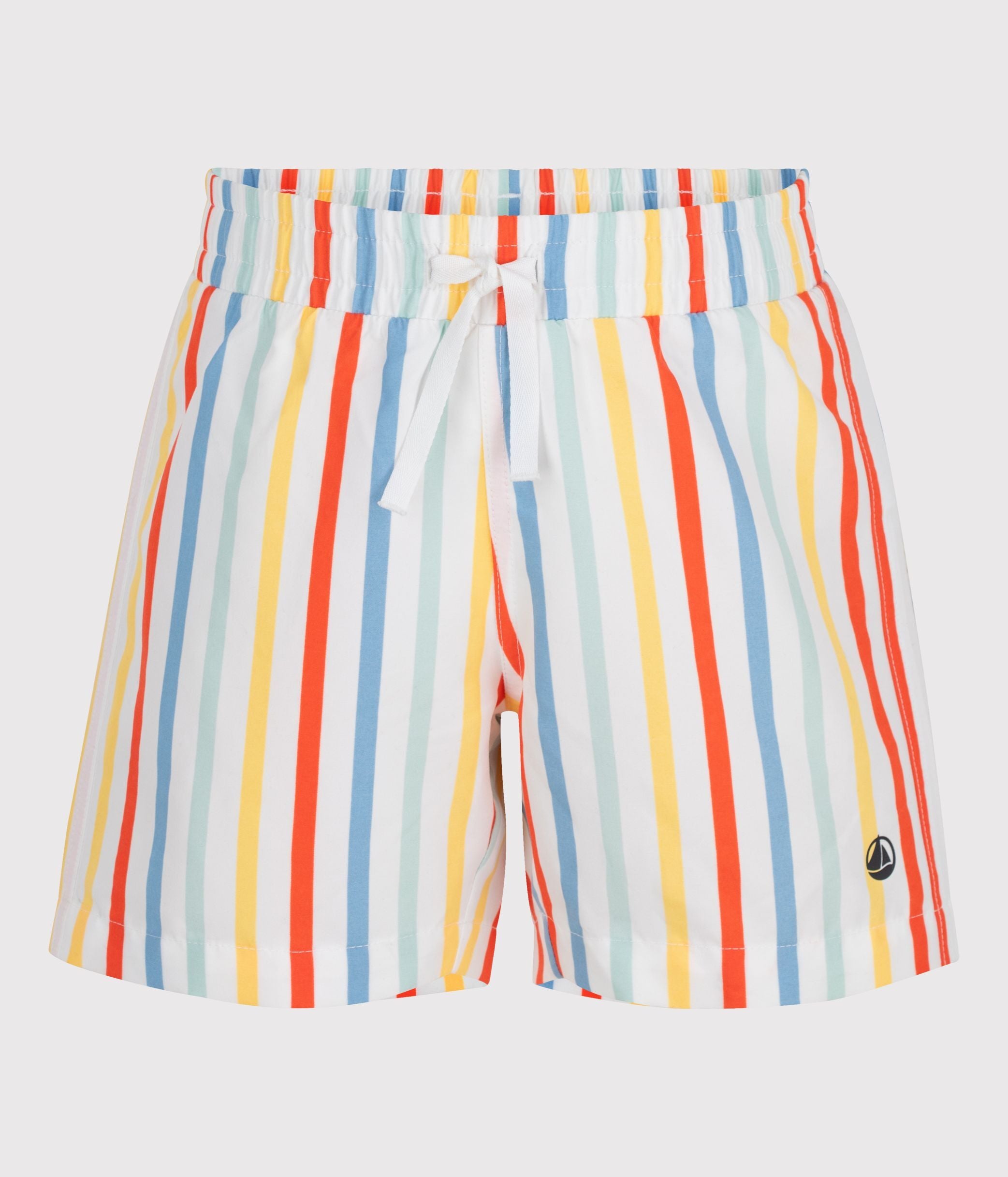 short-de-bain-enfant-à-rayures