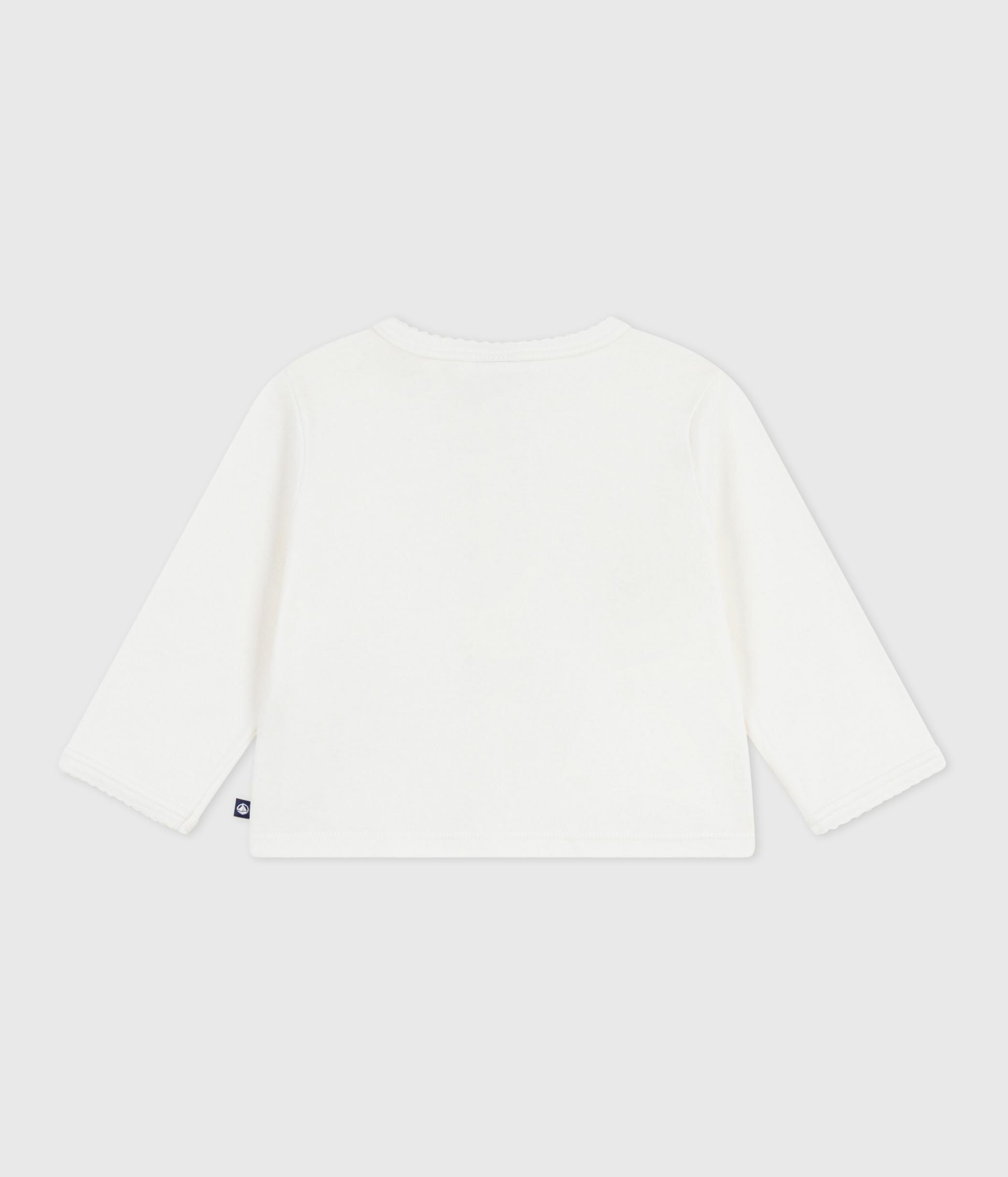 cardigan-bébé-en-coton-uni
