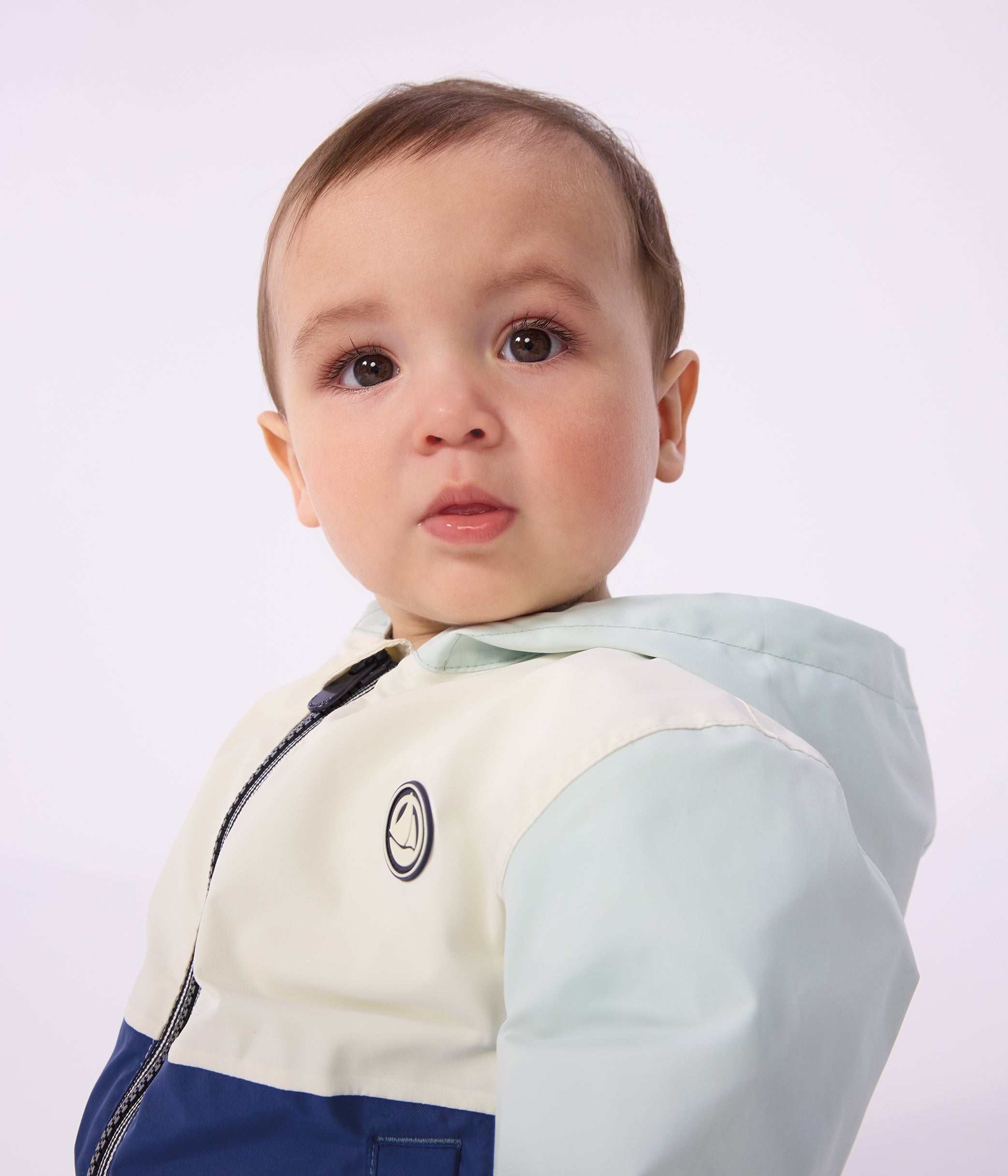coupe-vent-bébé-imprimé-colorblock,-doublure-milleraies