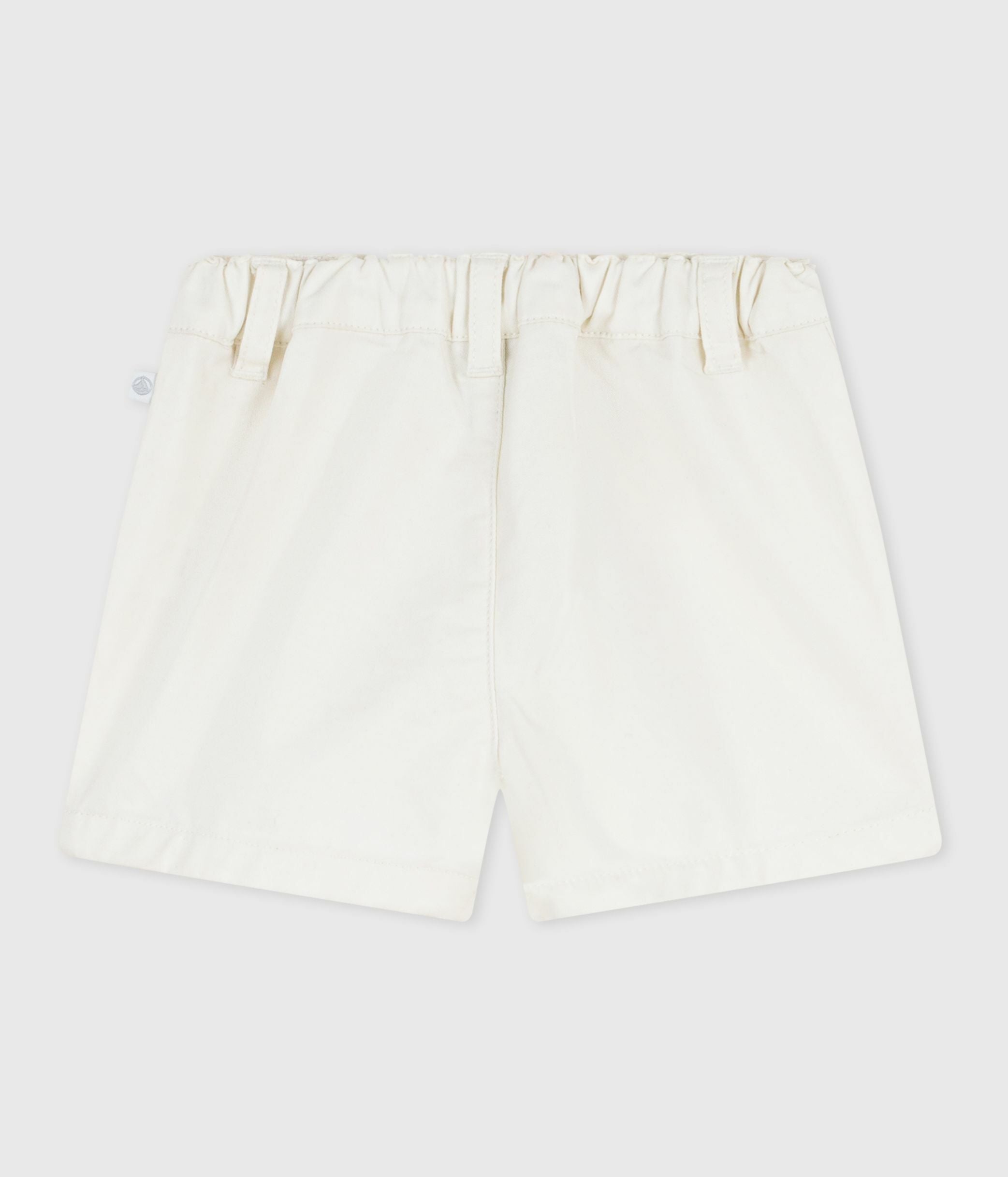 short-bébé-en-coton-uni
