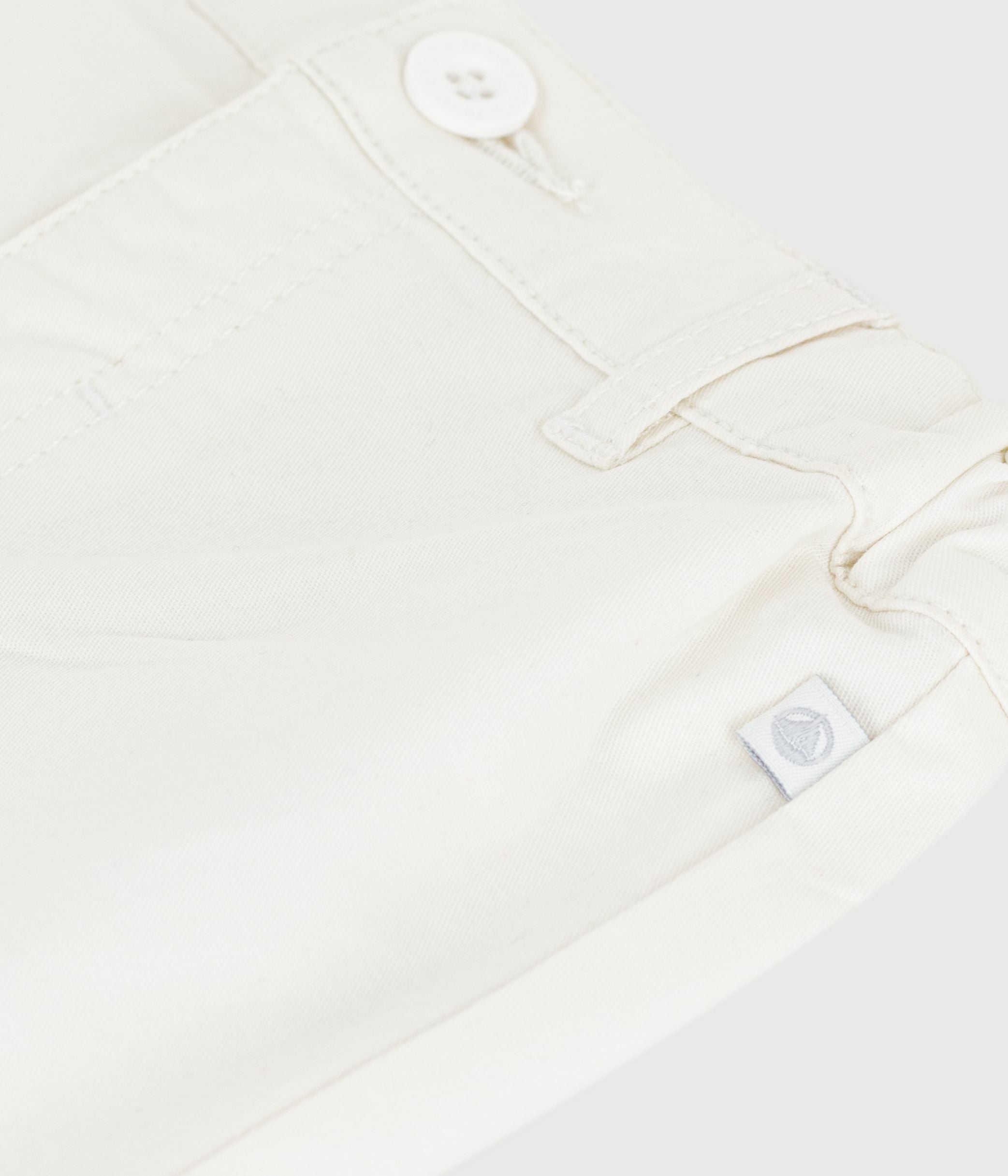short-bébé-en-coton-uni
