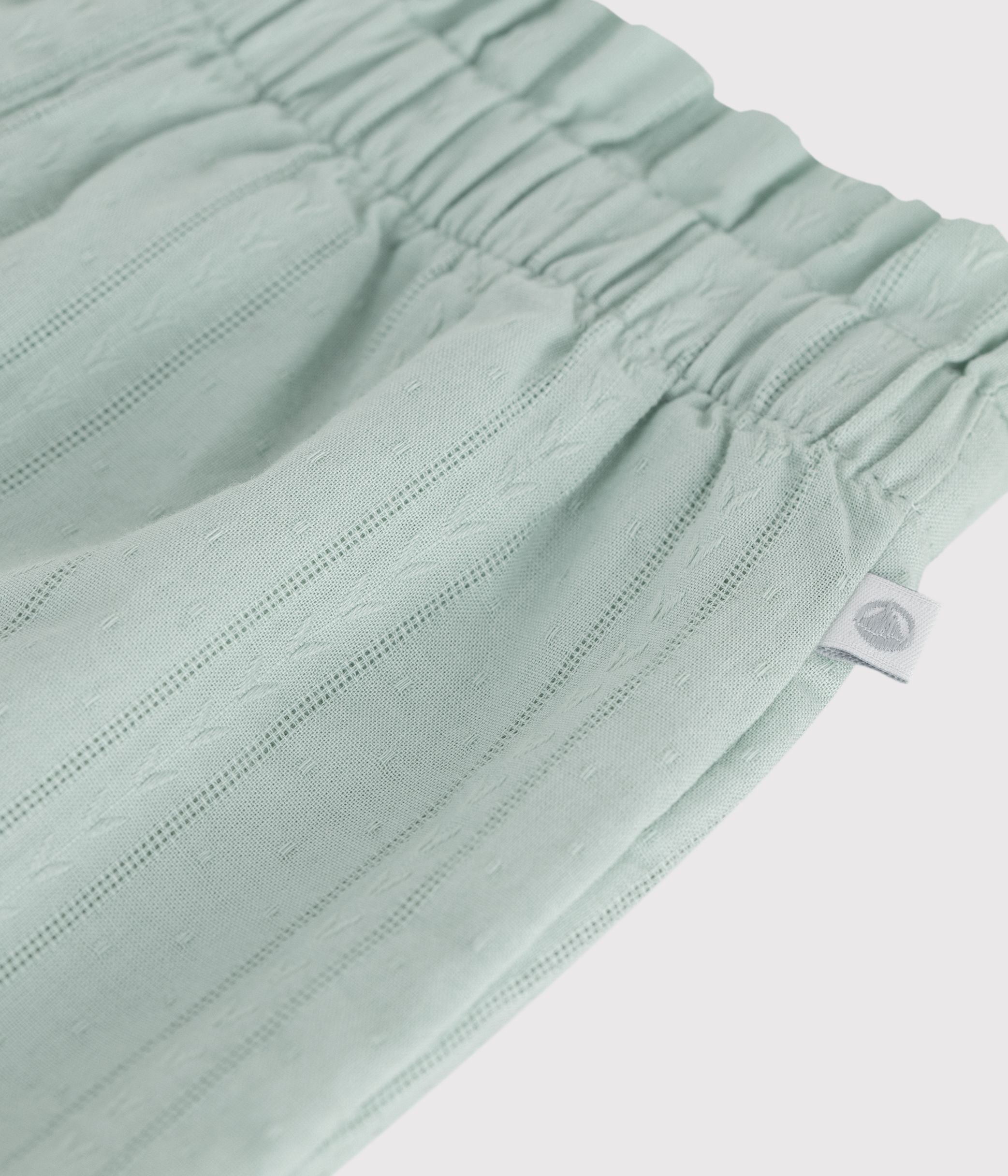 short-bébé-en-coton-uni