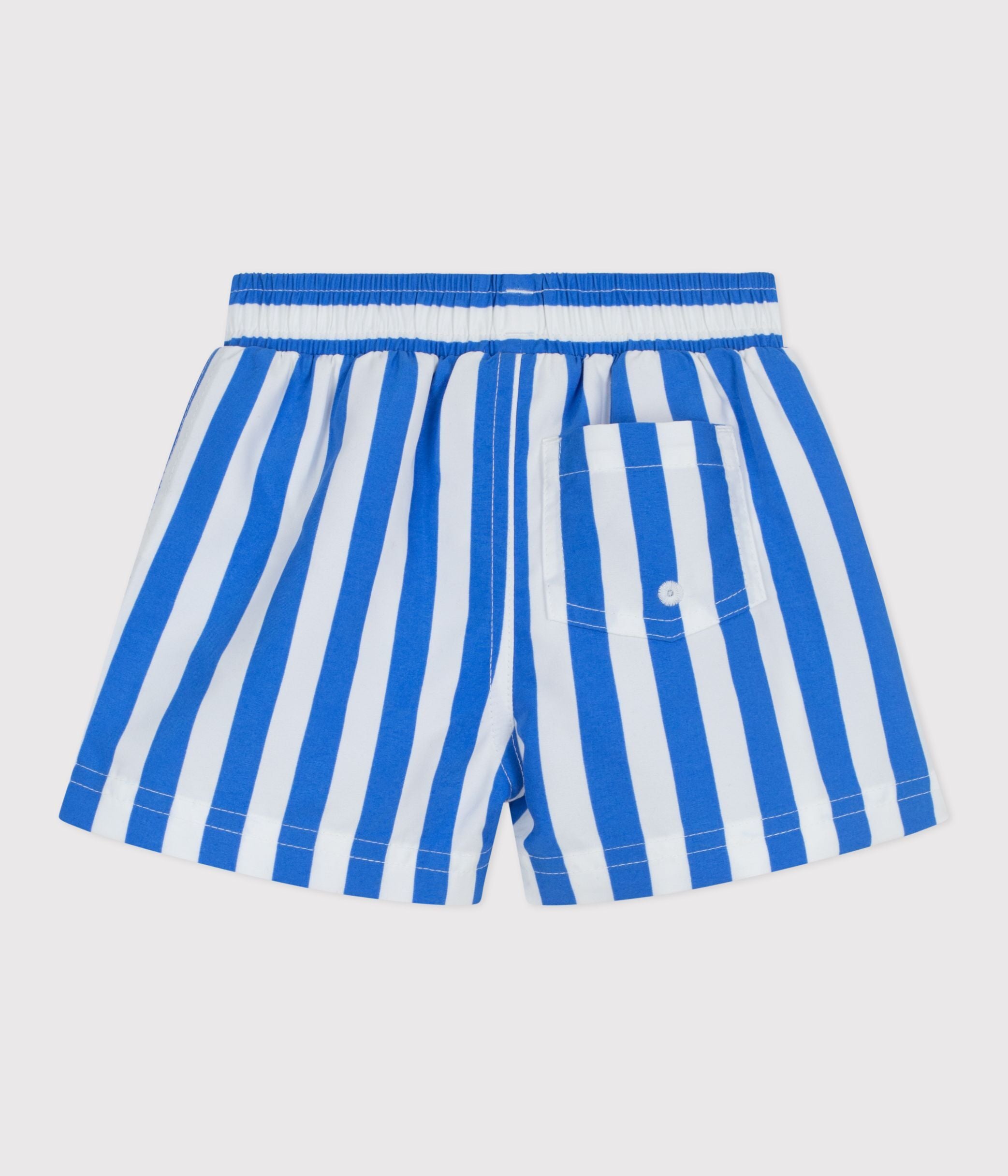 short-de-bain-bébé-rayé