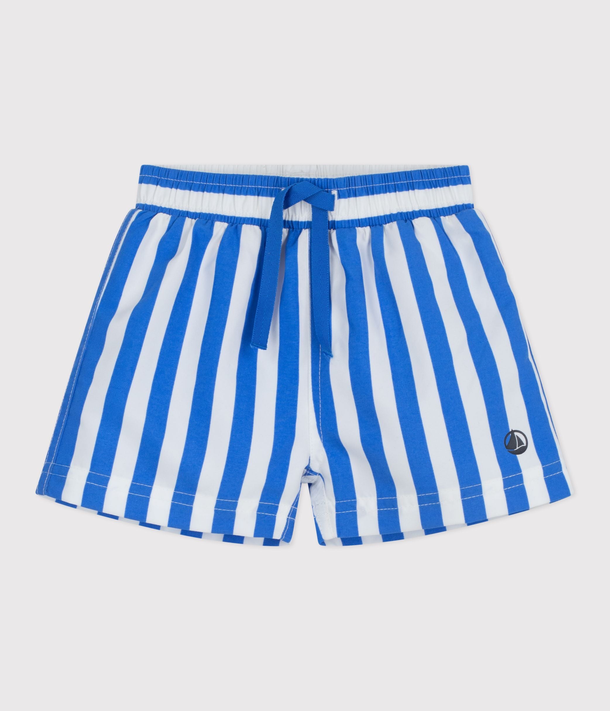 short-de-bain-bébé-rayé