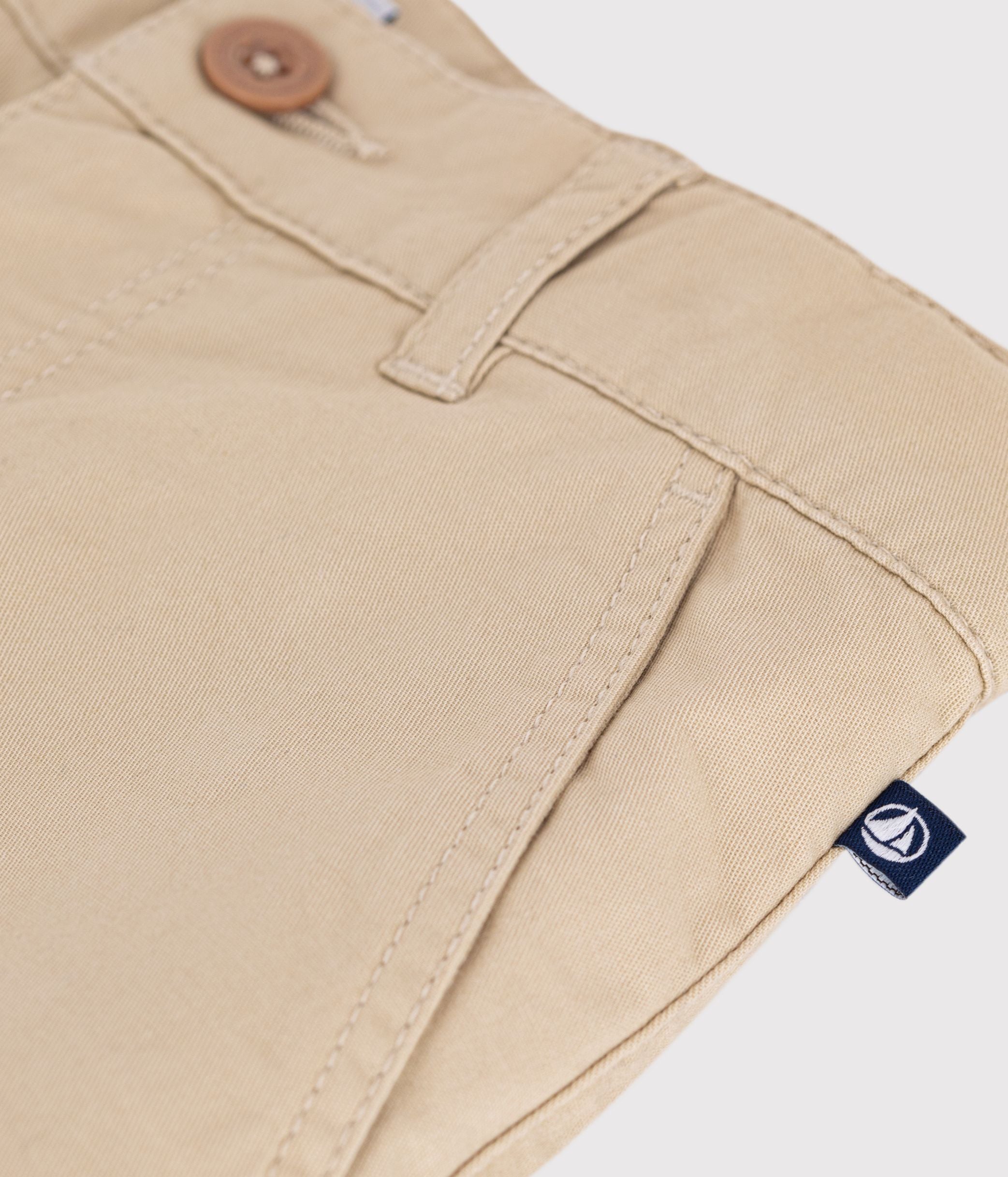 bermuda-short-enfant-en-coton-uni
