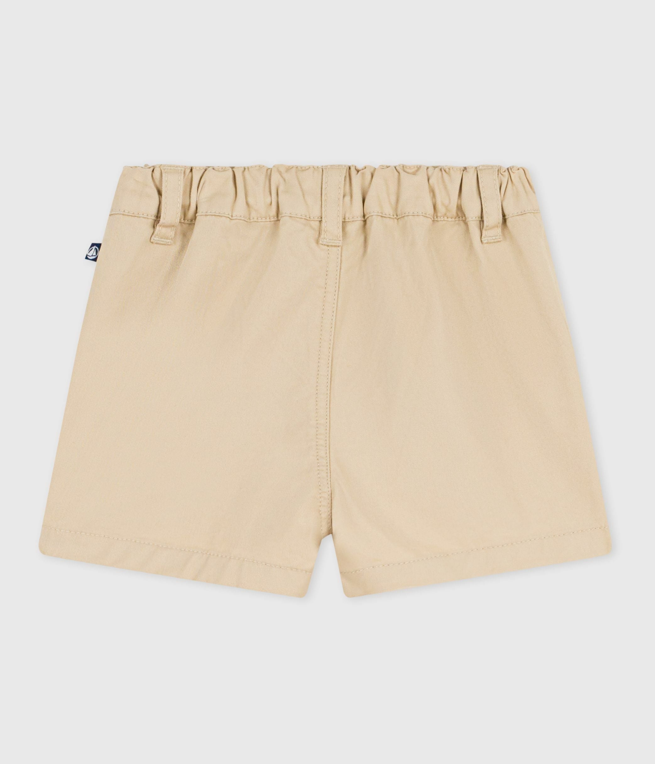 short-bébé-en-coton-uni