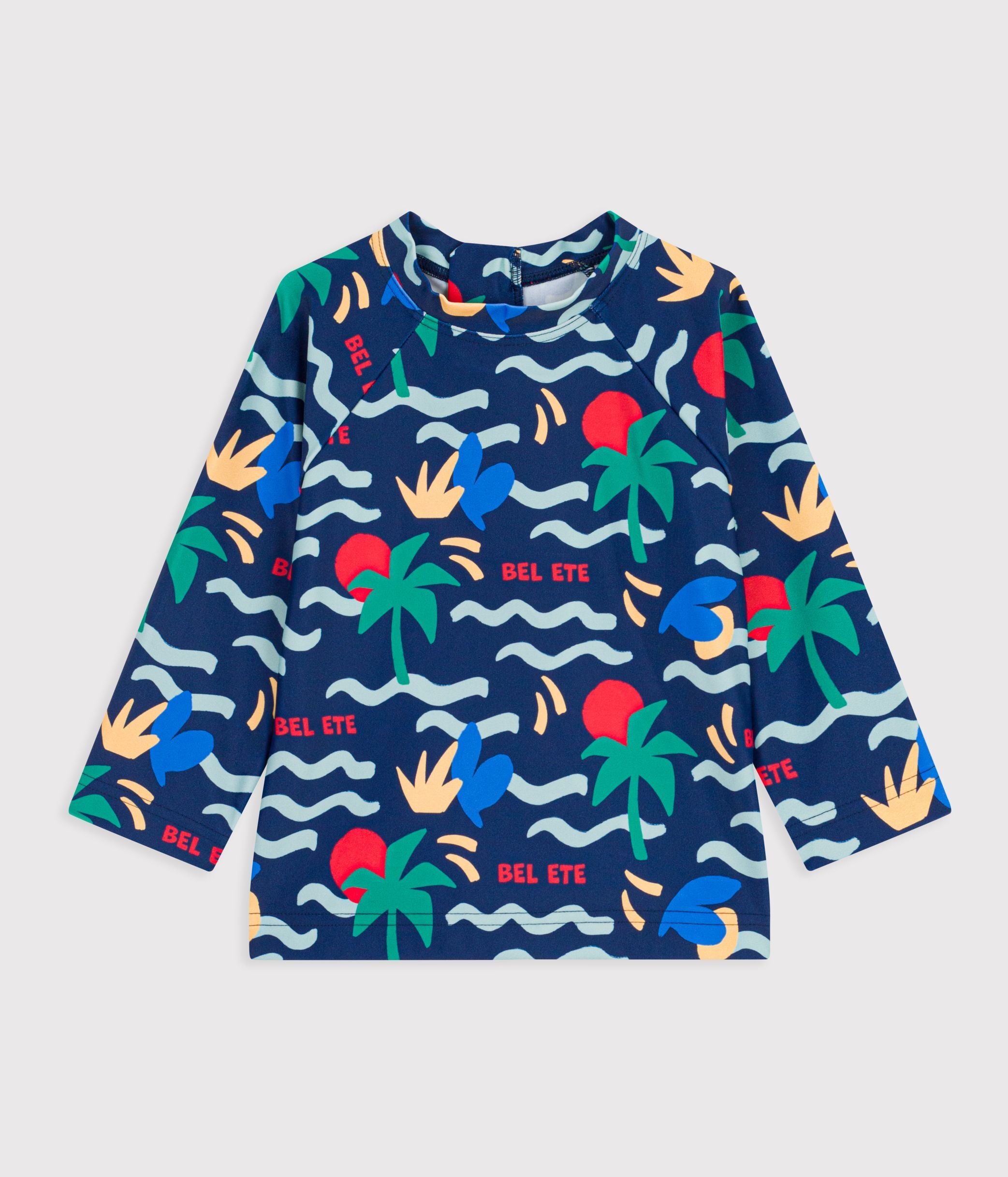 tee-shirt-anti-uv-bébé-imprimé