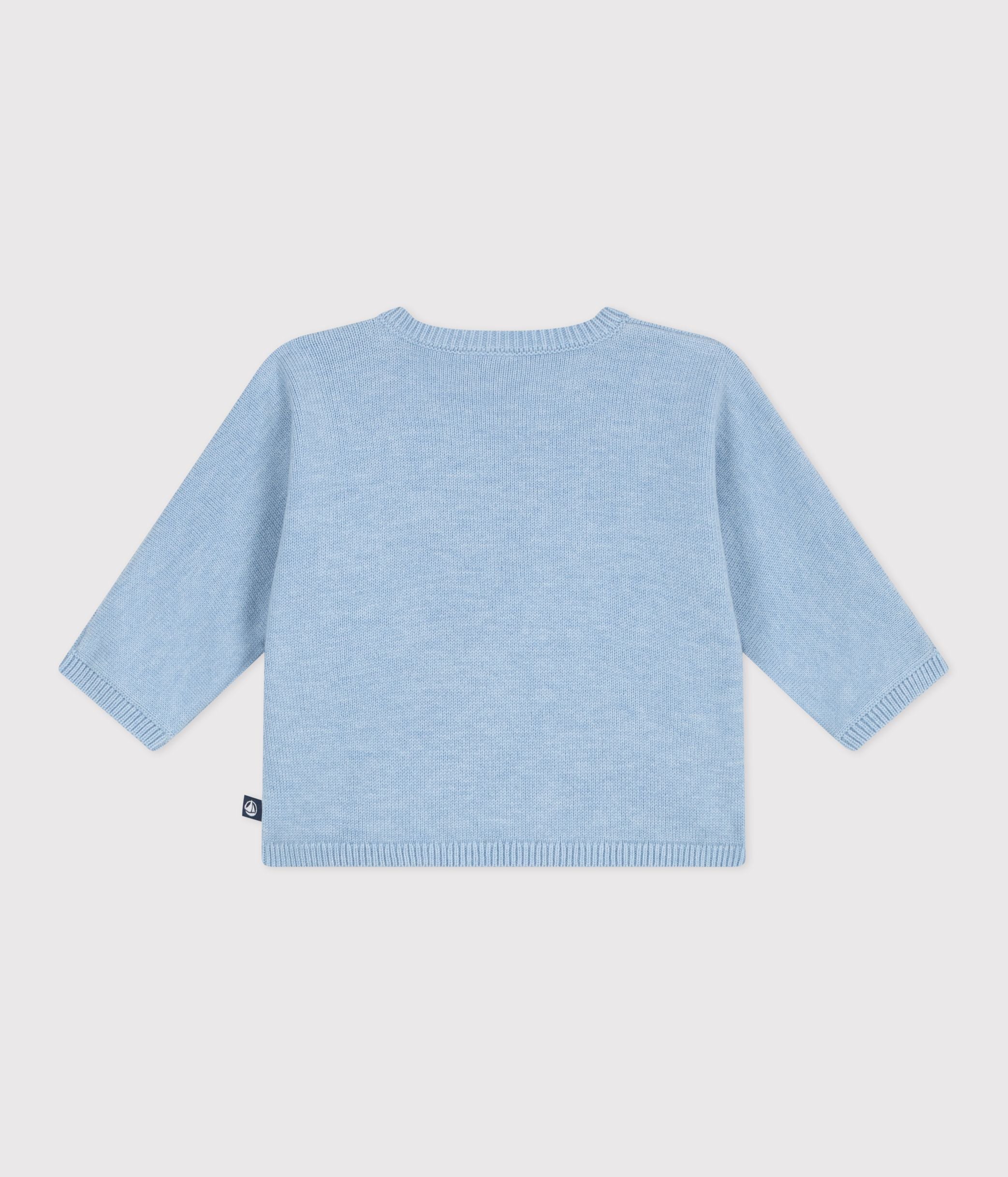 brassière-bébé-cache-coeur-ajourée-en-tricot-laine-et-coton