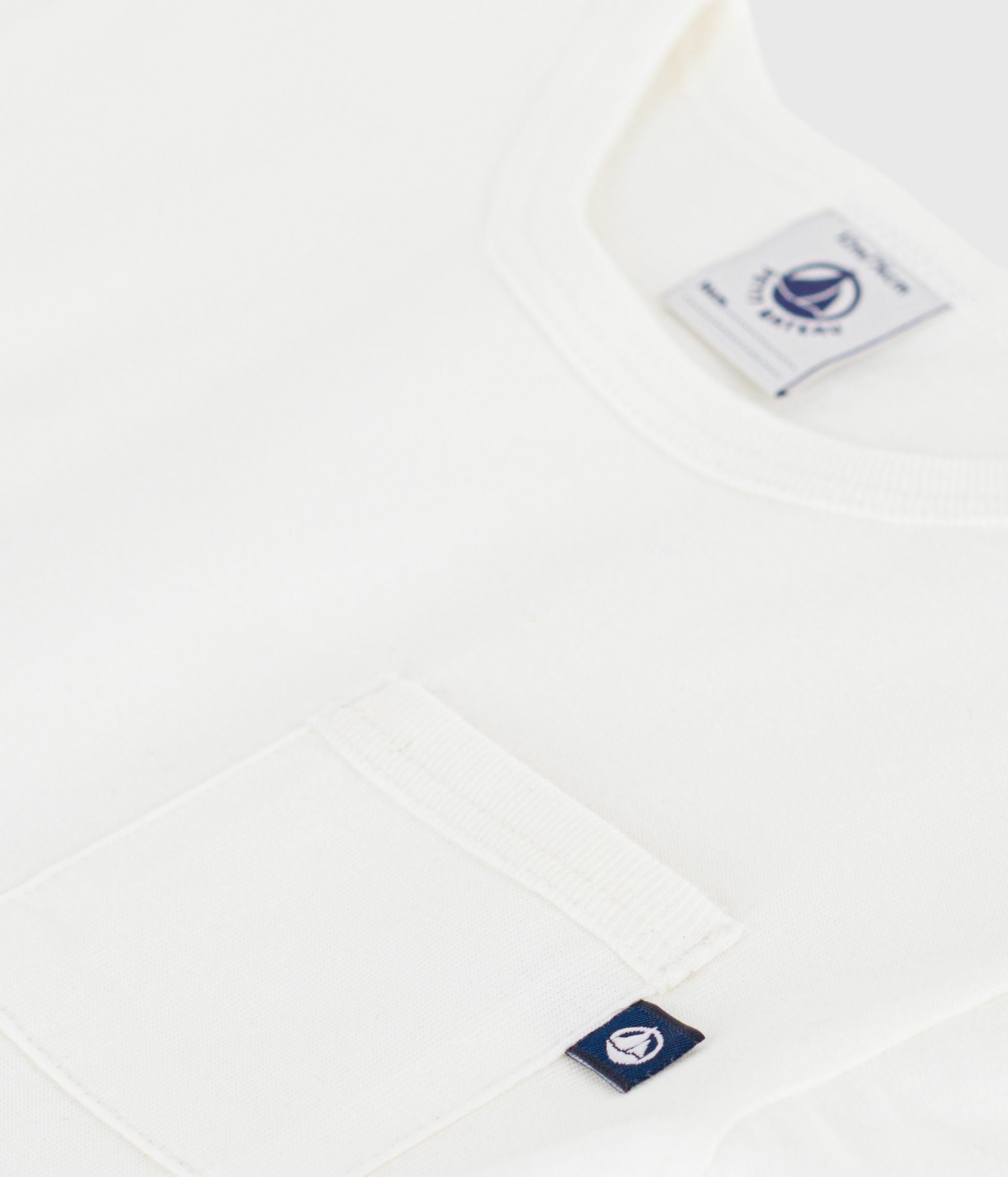 tee-shirt-bébé-en-coton-à-manches-courtes,-uni