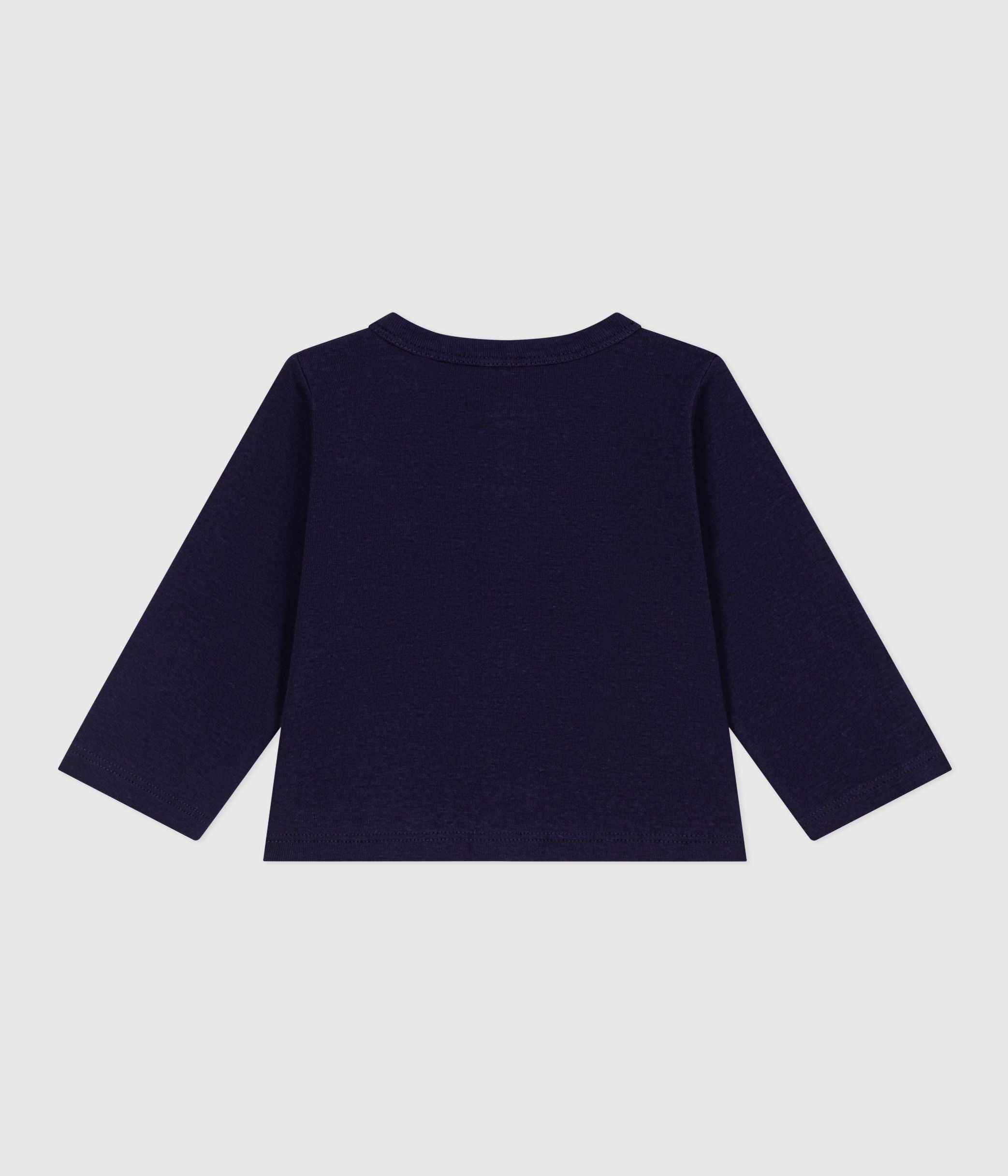 cardigan-bébé-en-coton-uni