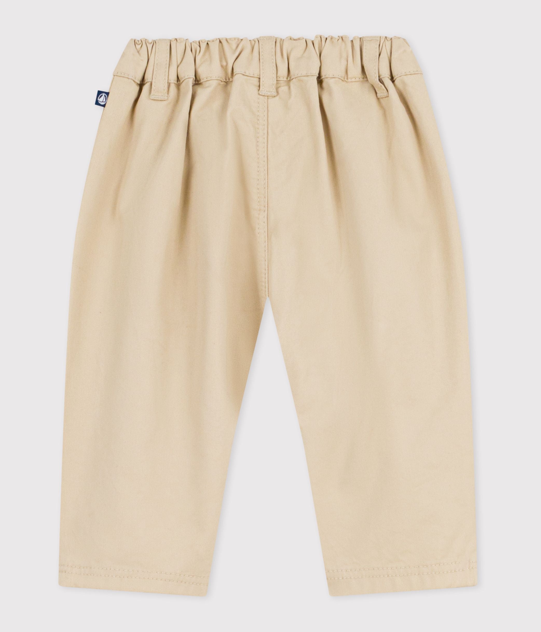 pantalon-bébé-en-serge-uni