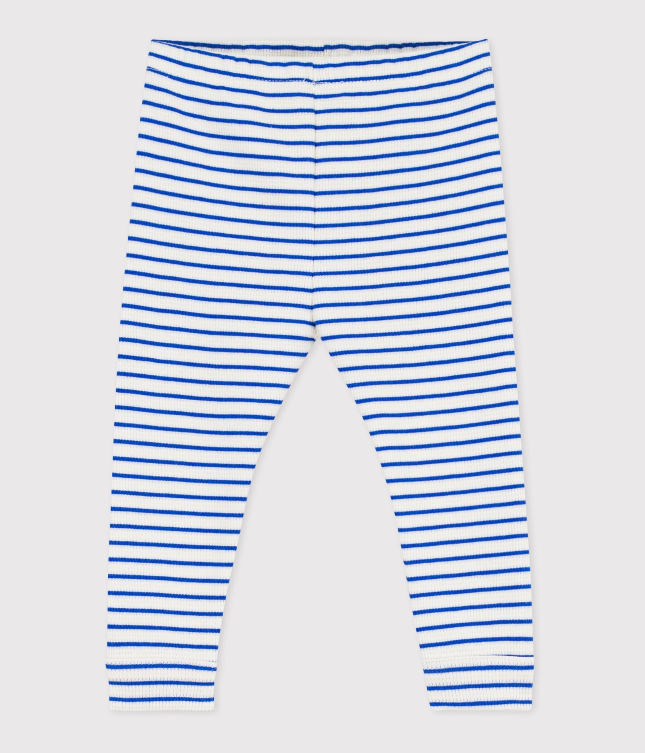 legging-bébé-en-coton-rayé