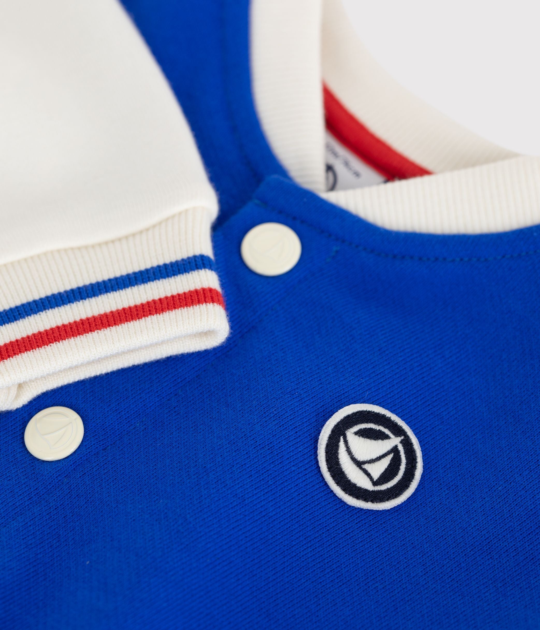 veste-teddy-bébé-en-coton-colorblock