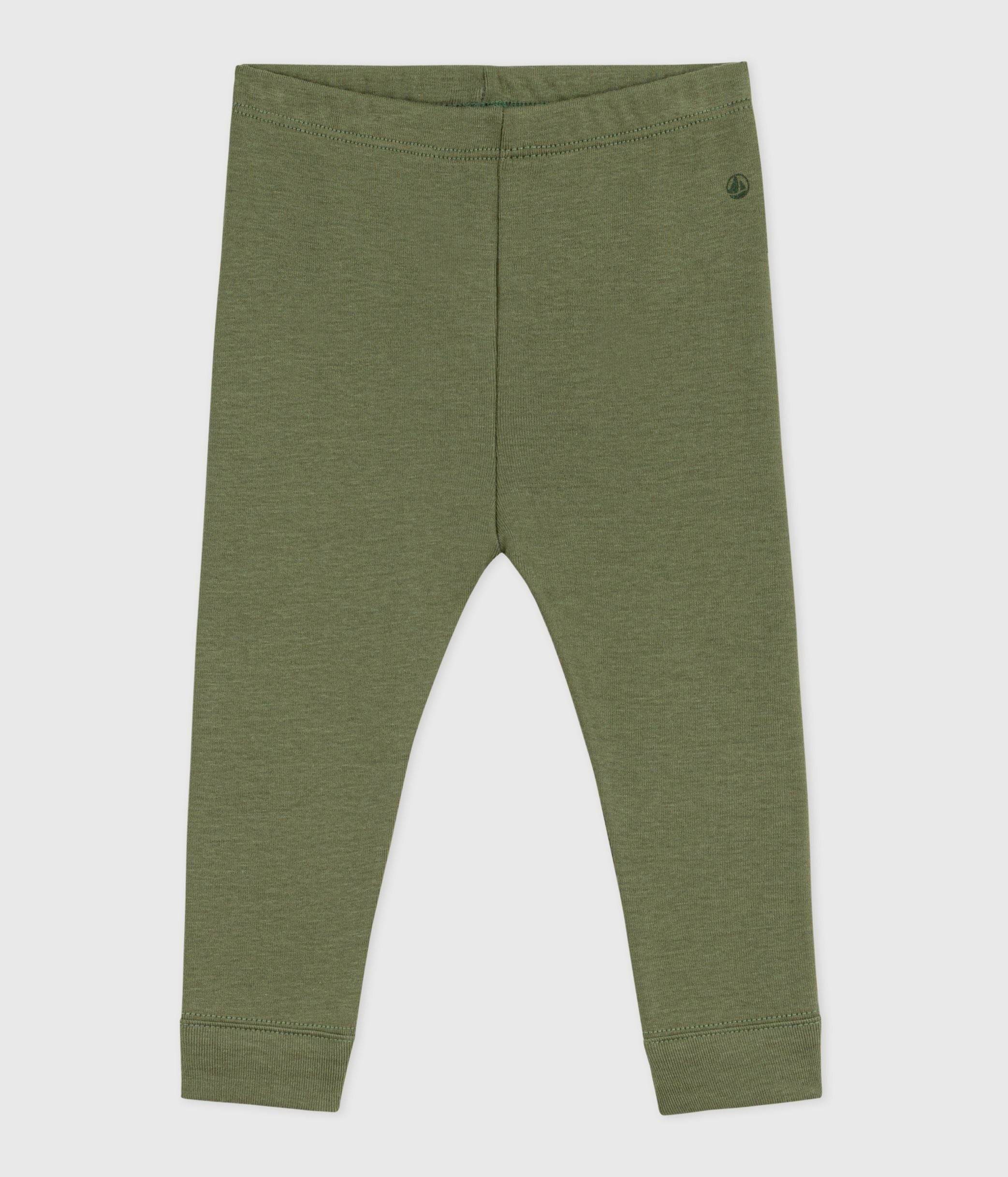 legging-bébé-en-coton-uni