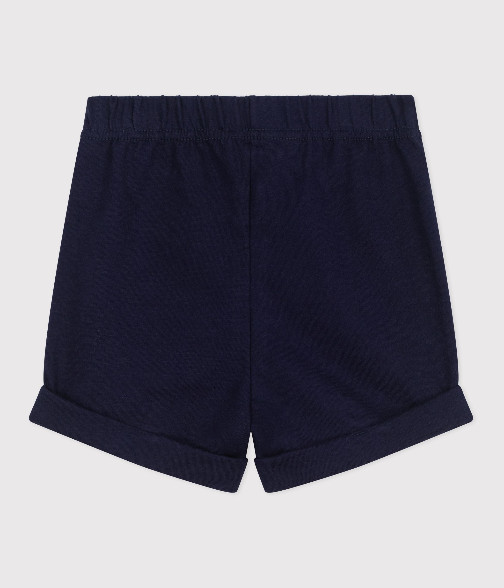 short-bébé-en-coton-uni
