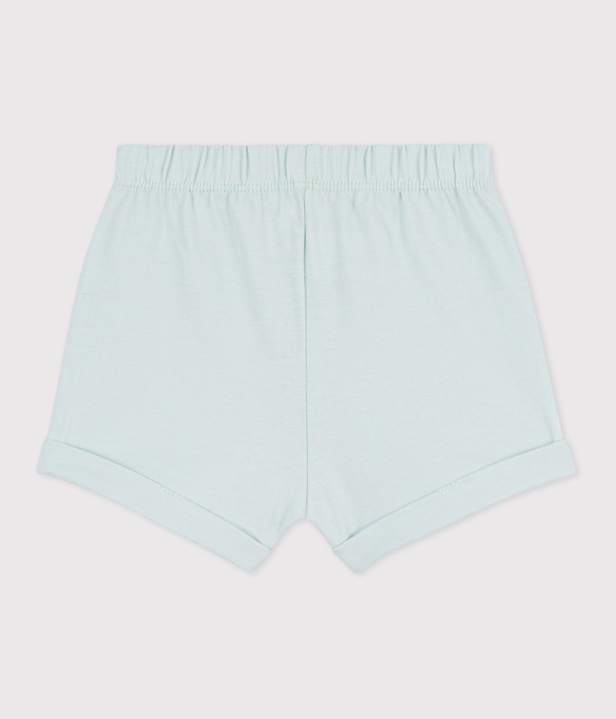 short-bébé-en-coton-uni
