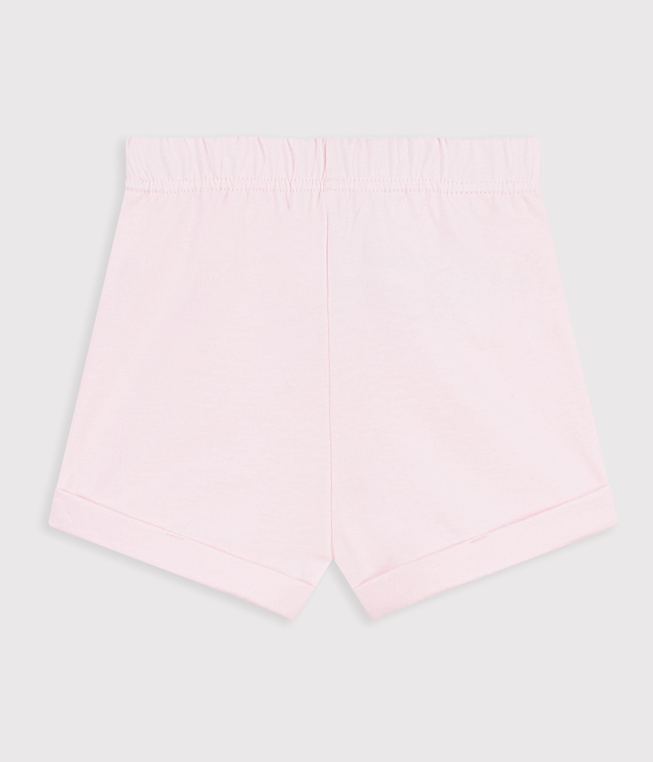 short-bébé-en-coton-uni