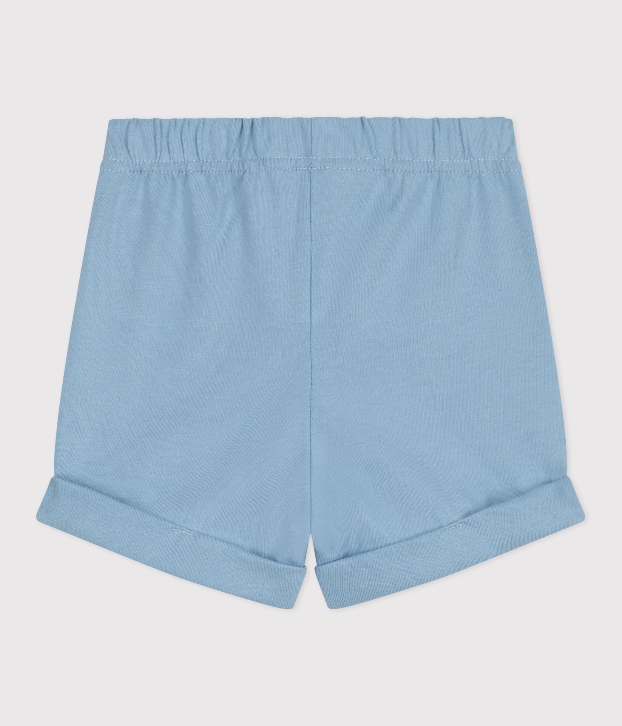 short-bébé-en-coton-uni