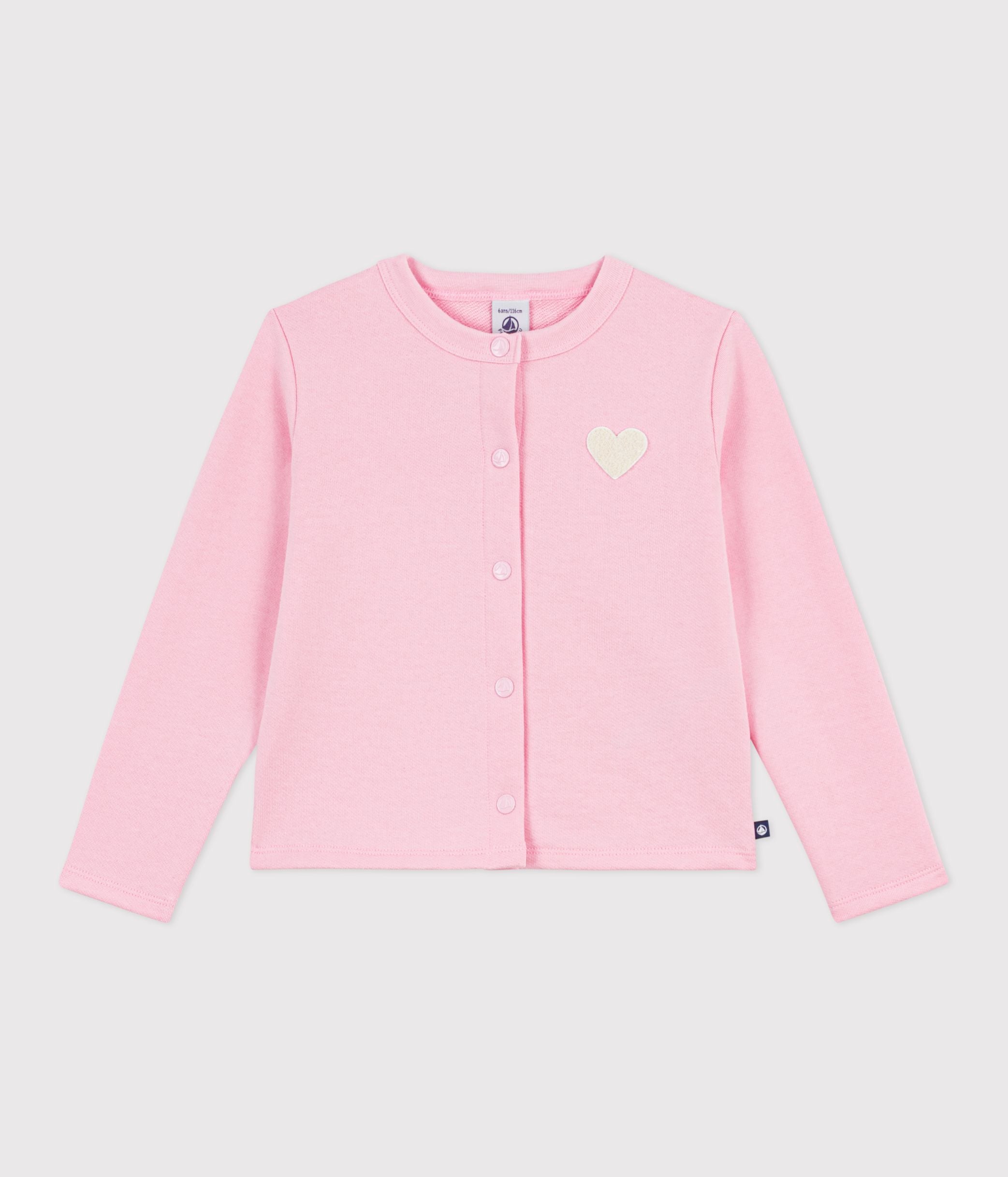 cardigan-enfant-en-coton-uni