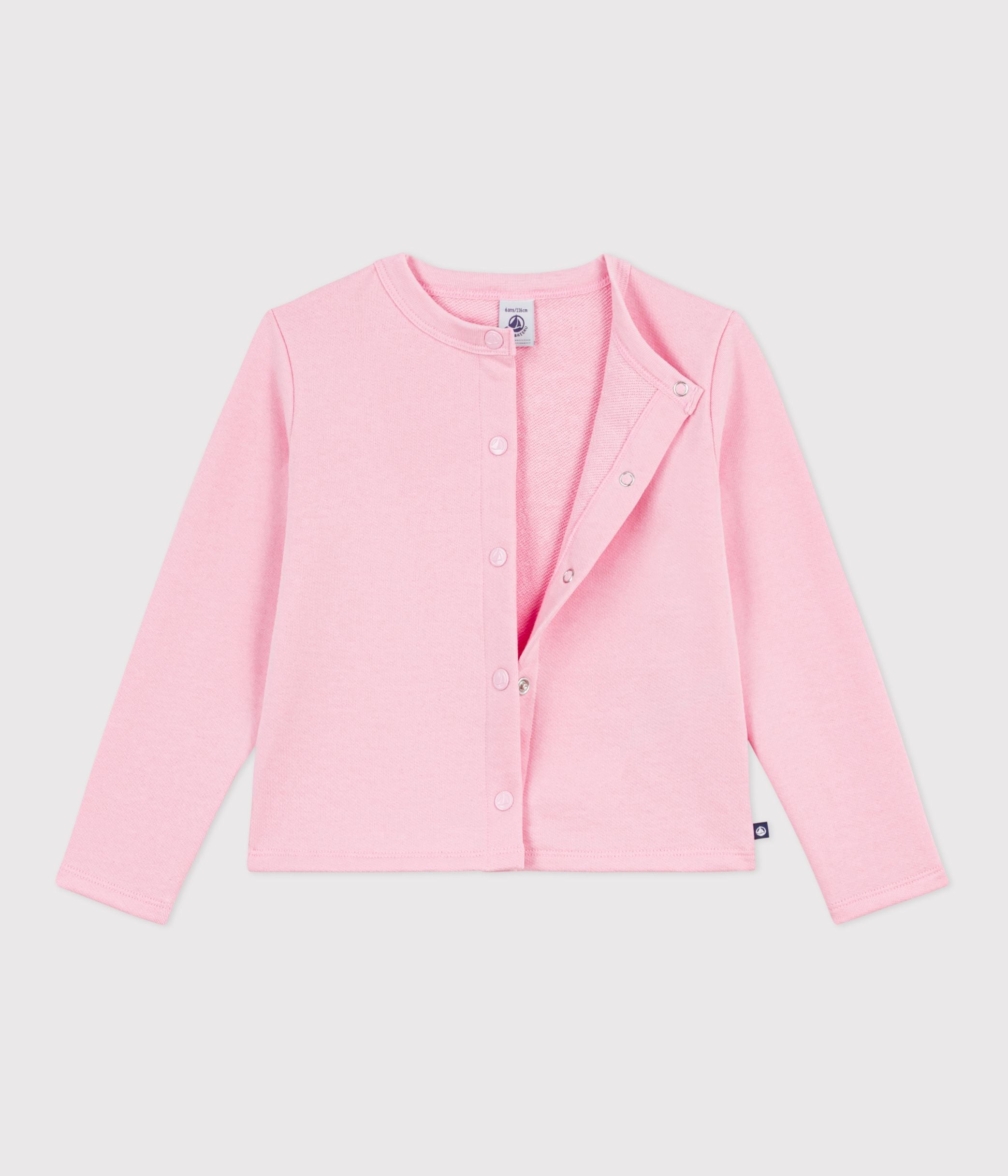cardigan-enfant-en-coton-uni