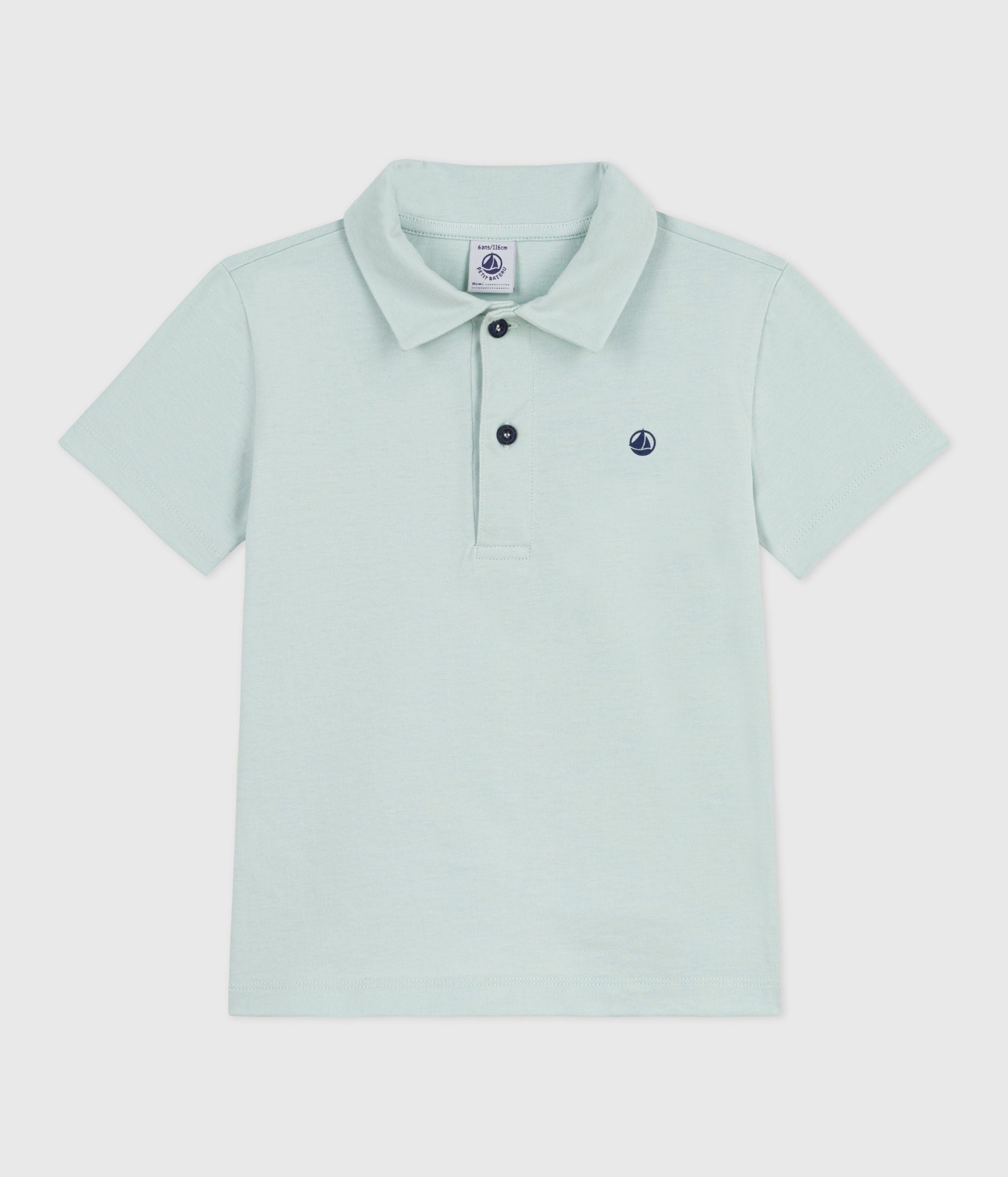 polo-enfant-à-manches-courtes-en-coton