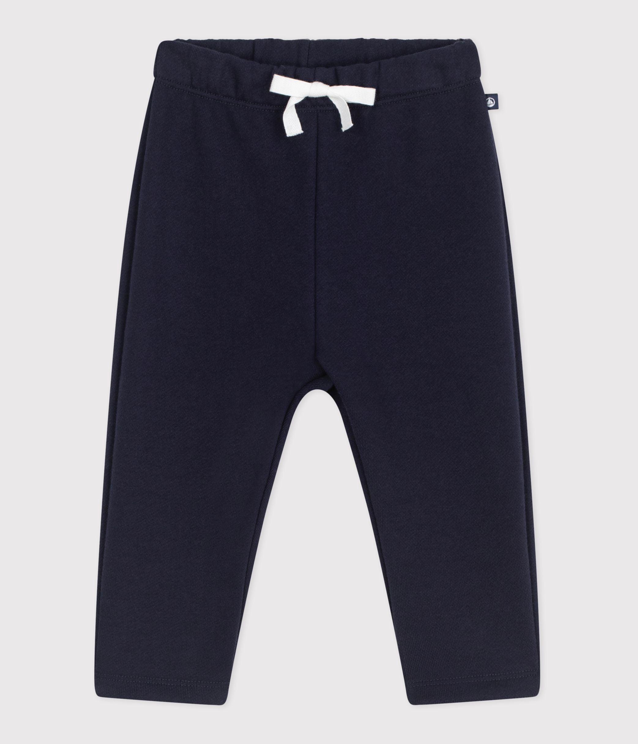 pantalon-de-jogging-bébé-en-coton-uni