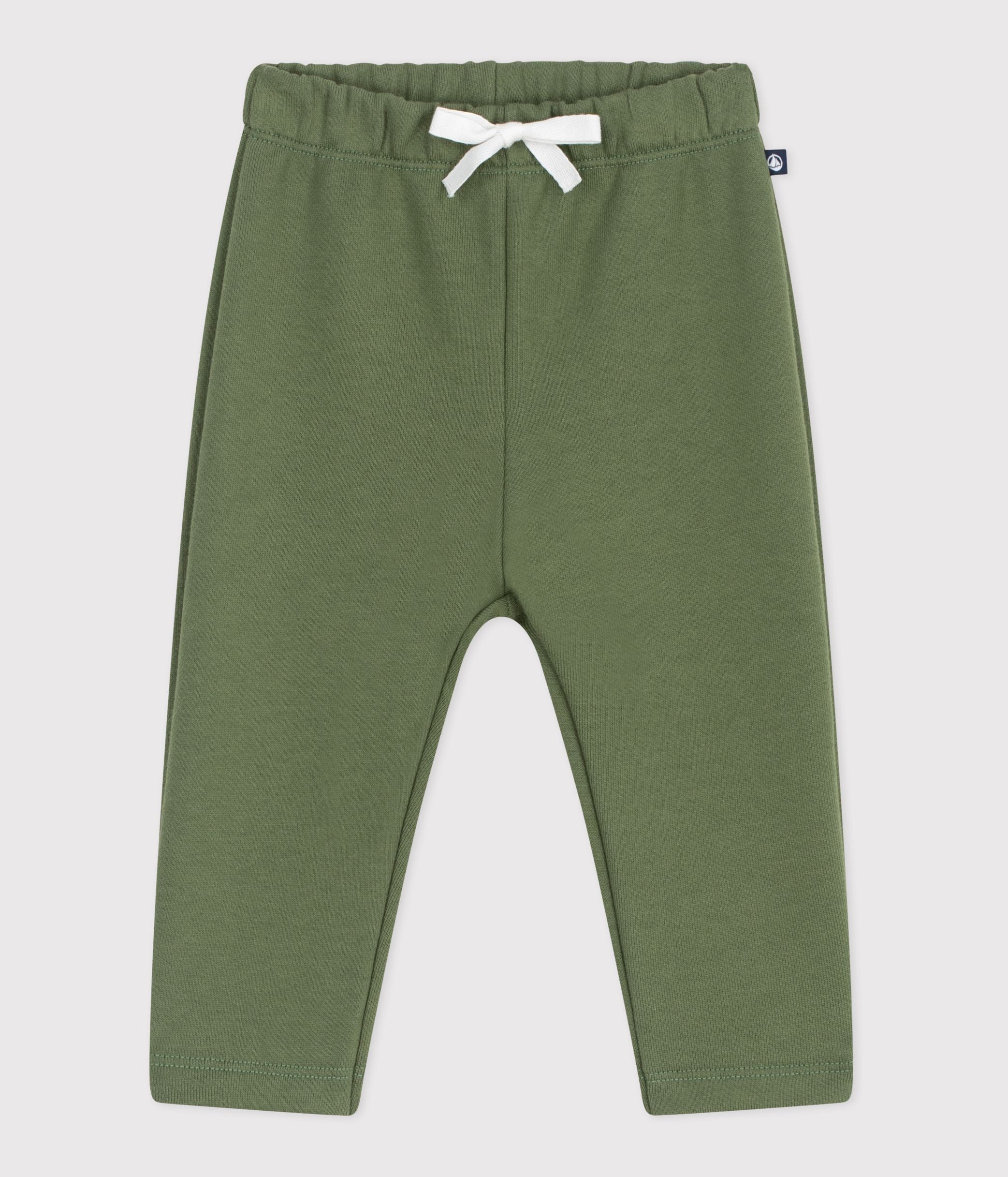 pantalon-de-jogging-bébé-en-coton-uni