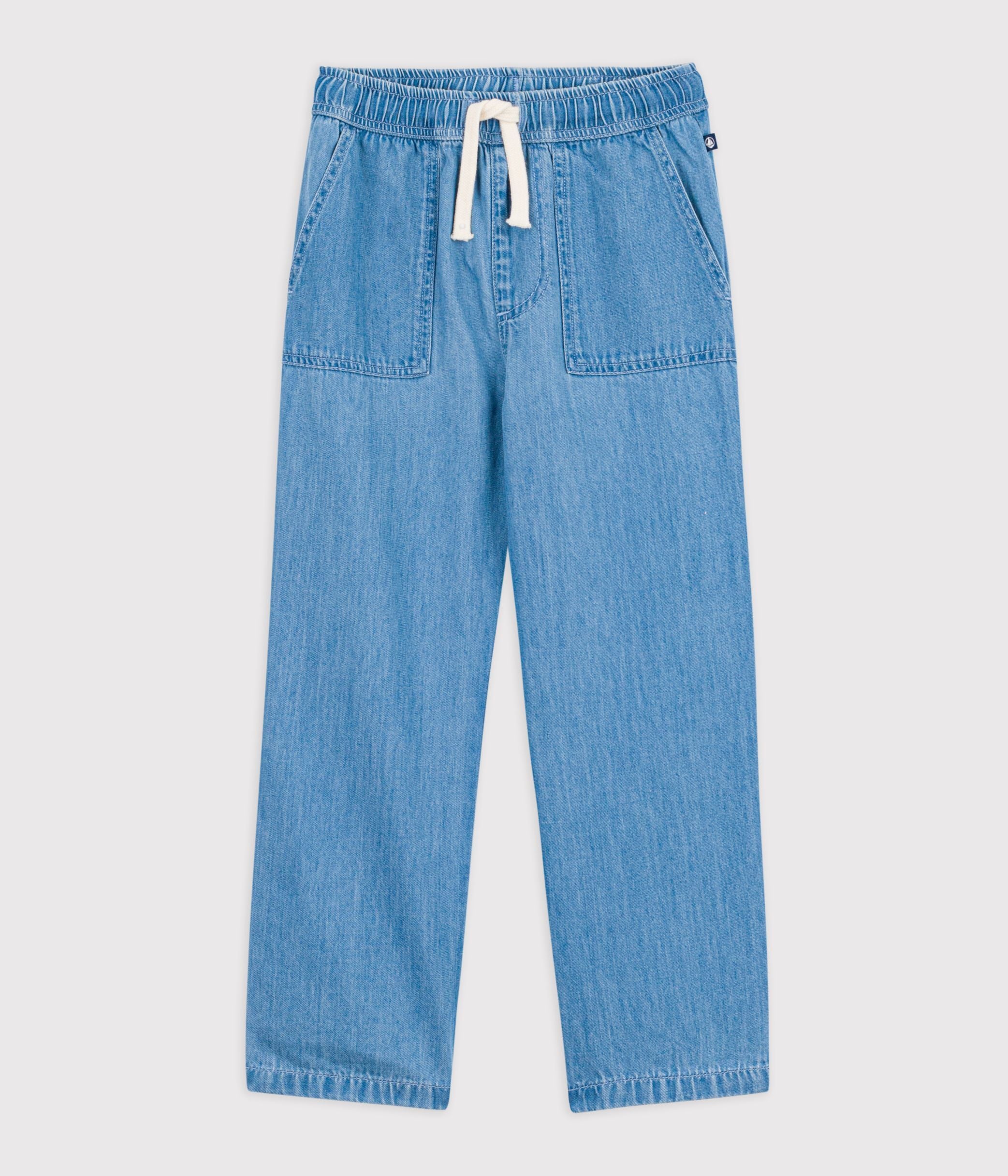 pantalon-droit-en-denim-léger-enfant-garçon