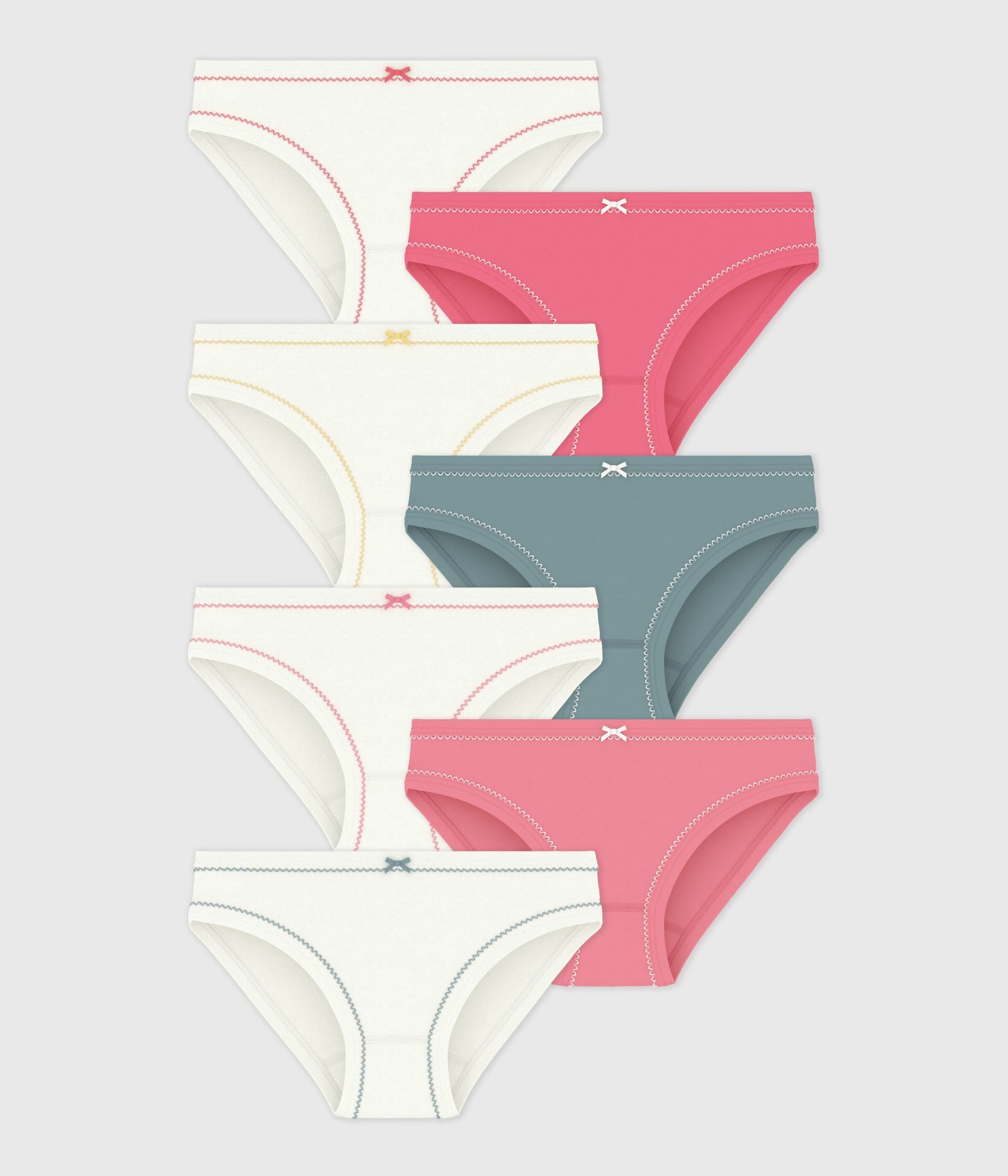 lot-de-7-culottes-enfant-en-coton-uni