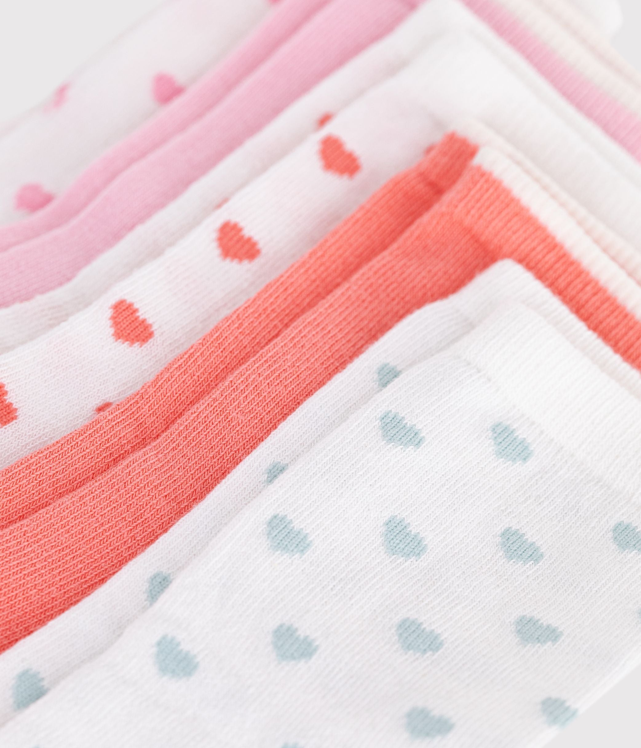 lot-de-5-paires-de-chaussettes-enfant-fille-en-coton-imprimé-à-fleurs
