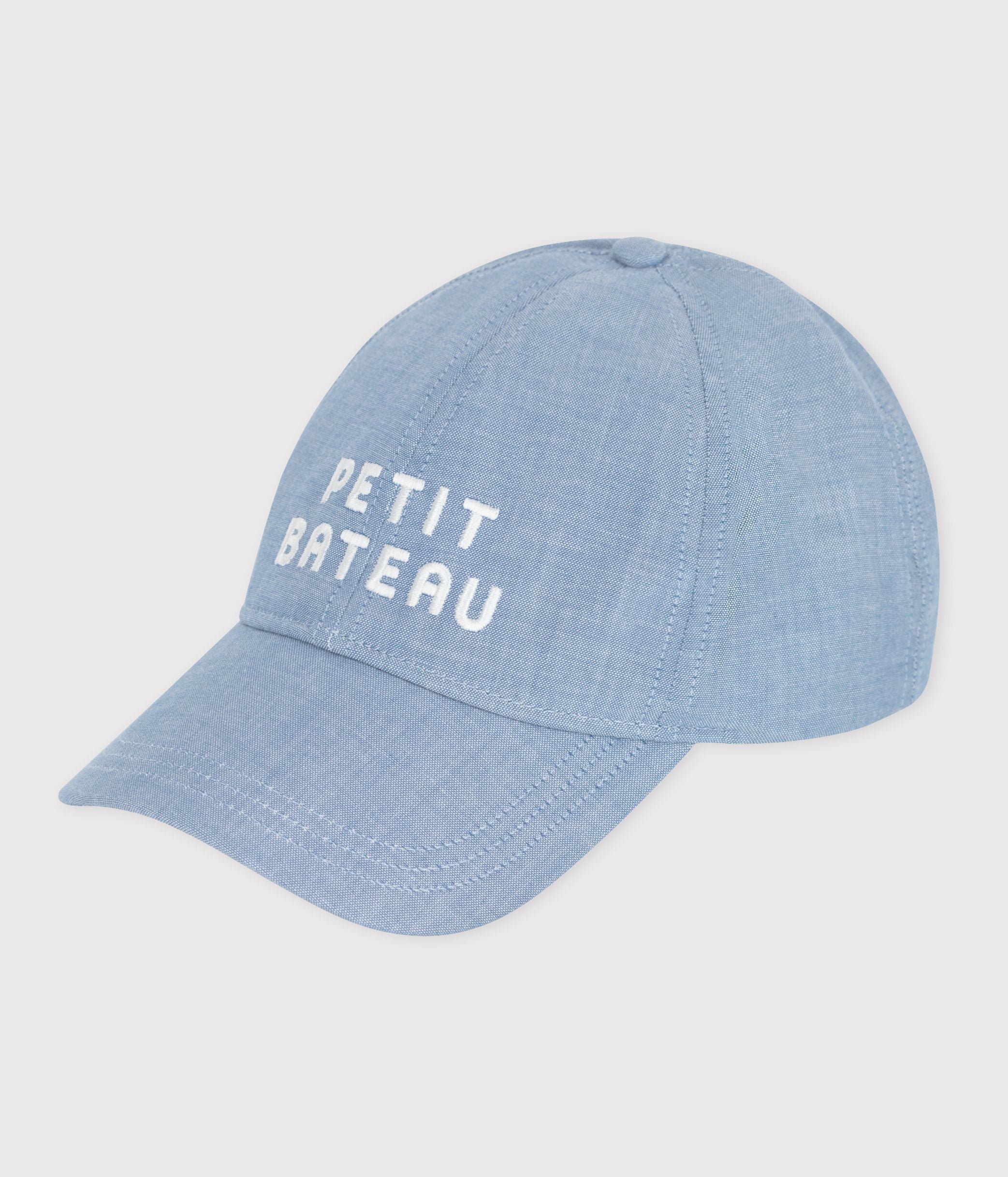casquette-enfant-en-denim-clair-petit-bateau
