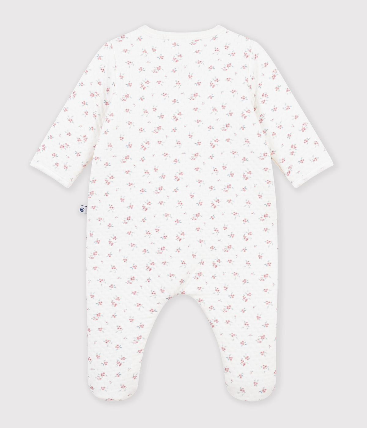 pyjama-bébé-en-tubique-imprimé-à-fleurs