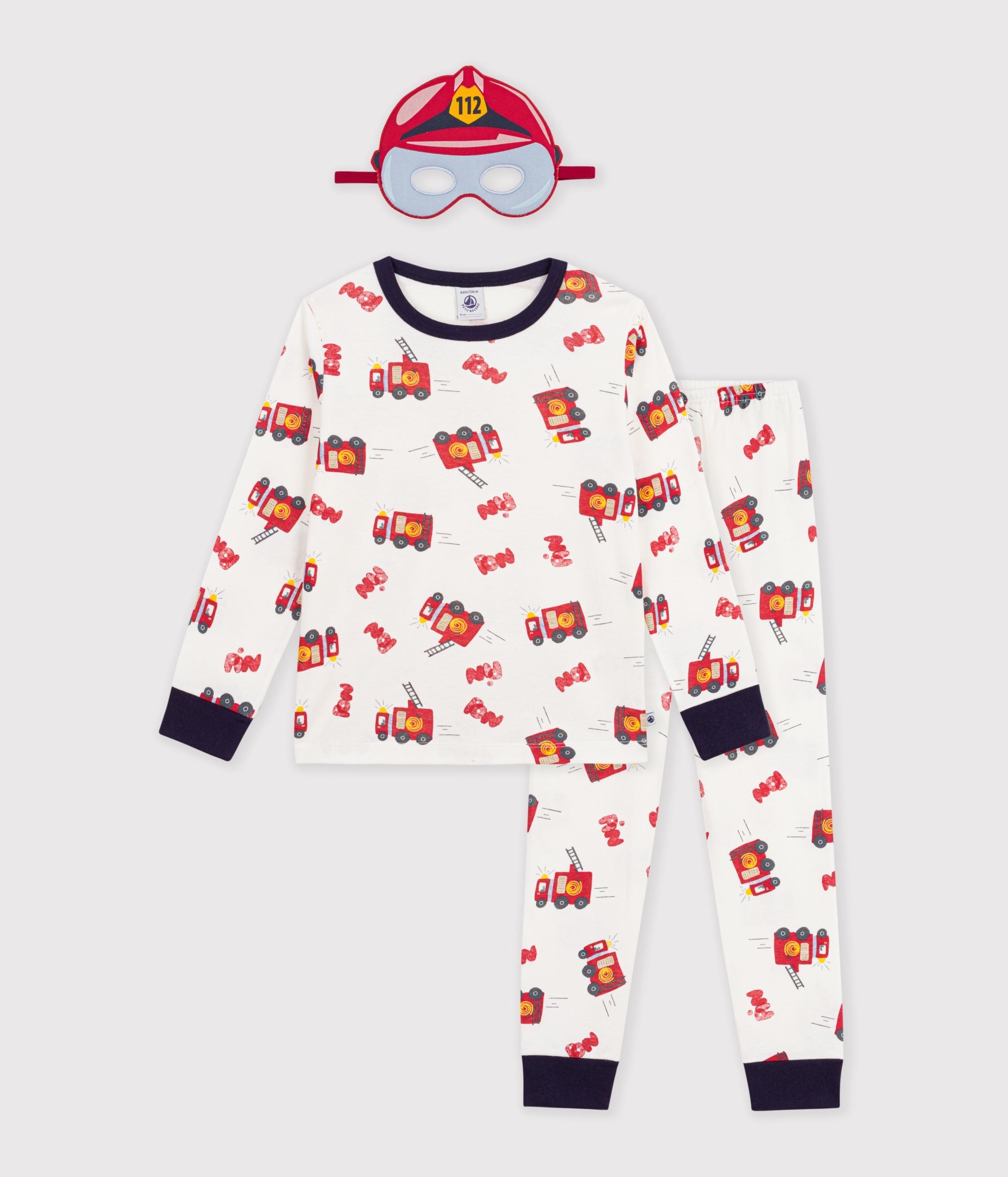 pyjama-déguisement-pompier-enfant-en-coton