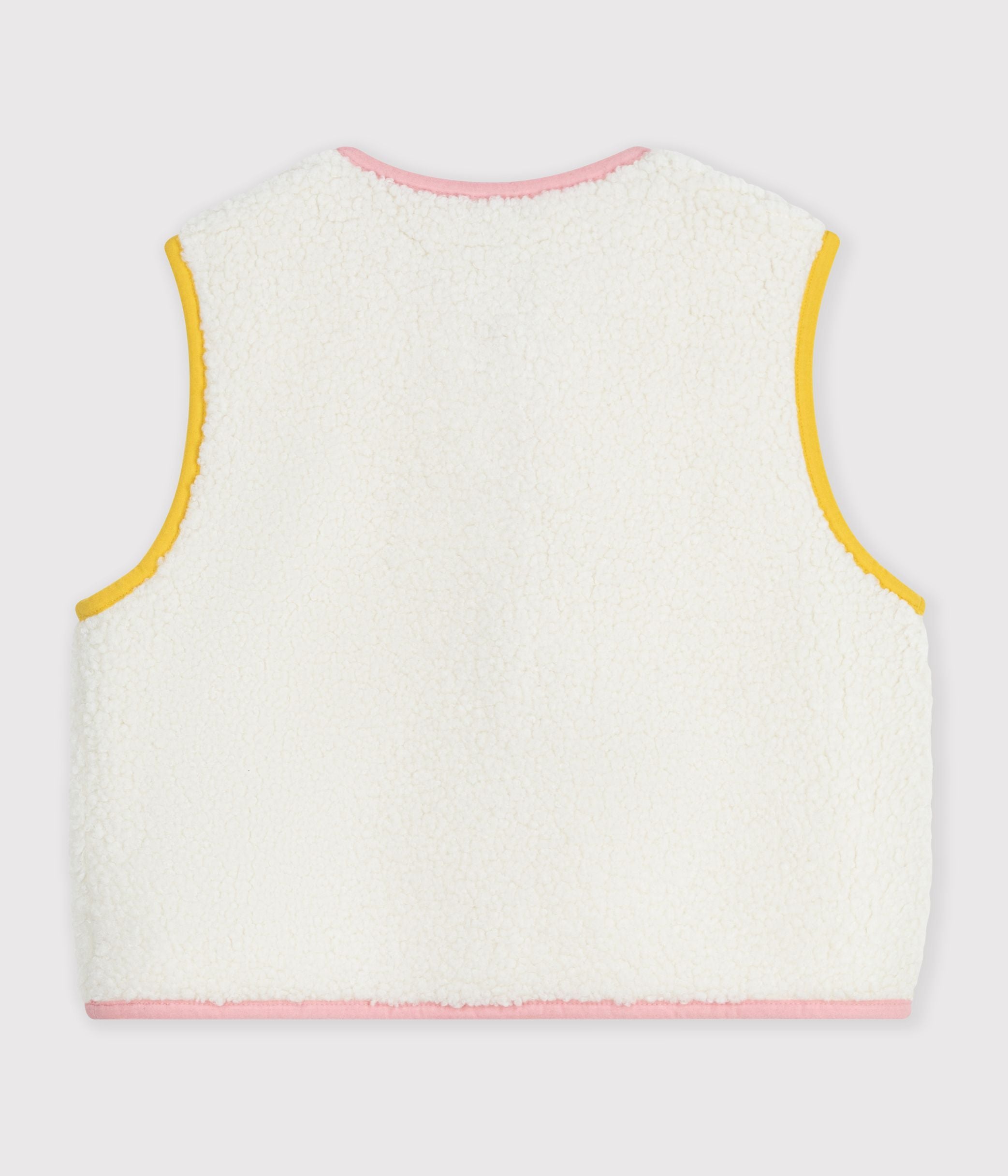 gilet-enfant-en-sherpa-sans-manches-uni
