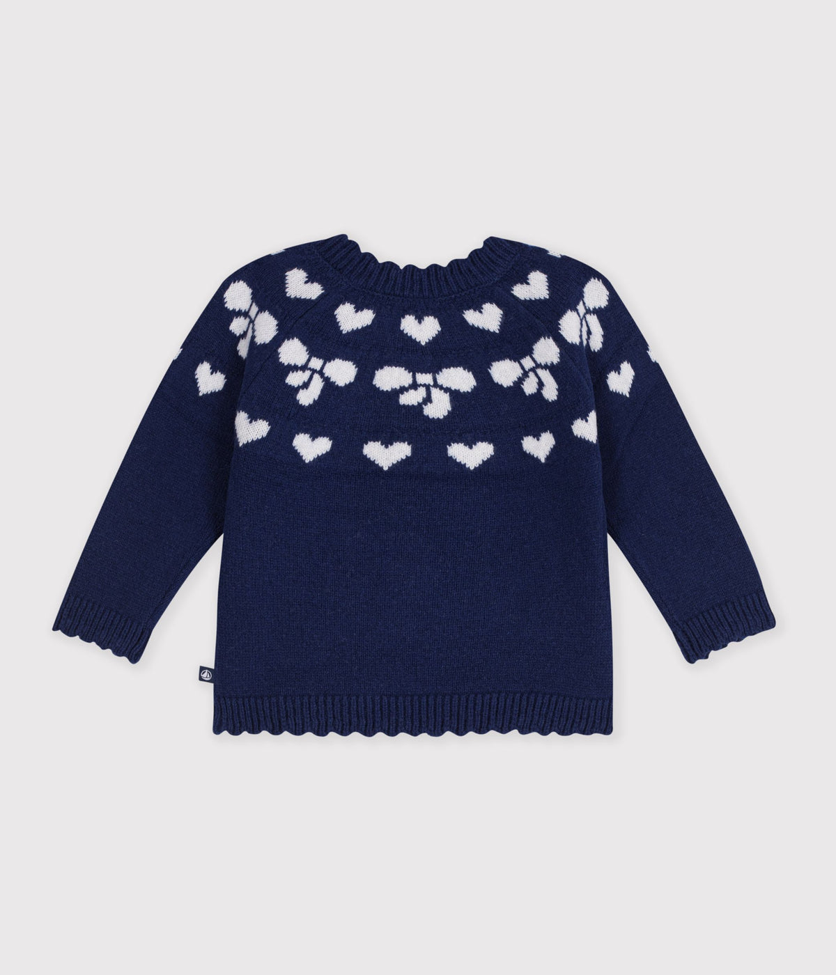 pull-bébé-en-laine-et-coton-à-motifs-noeuds