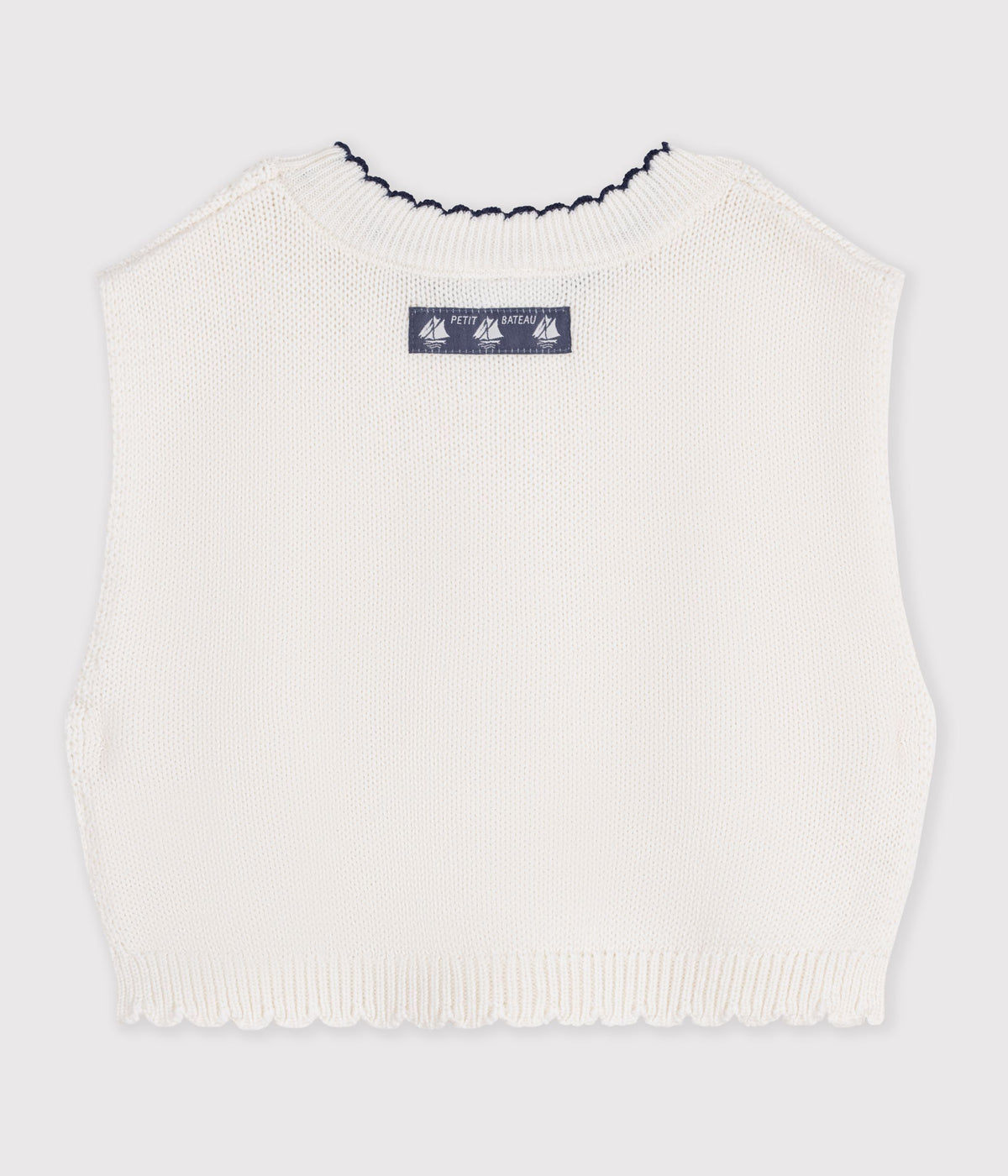 pull-bébé-en-tricot-laine-et-coton-sans-manches