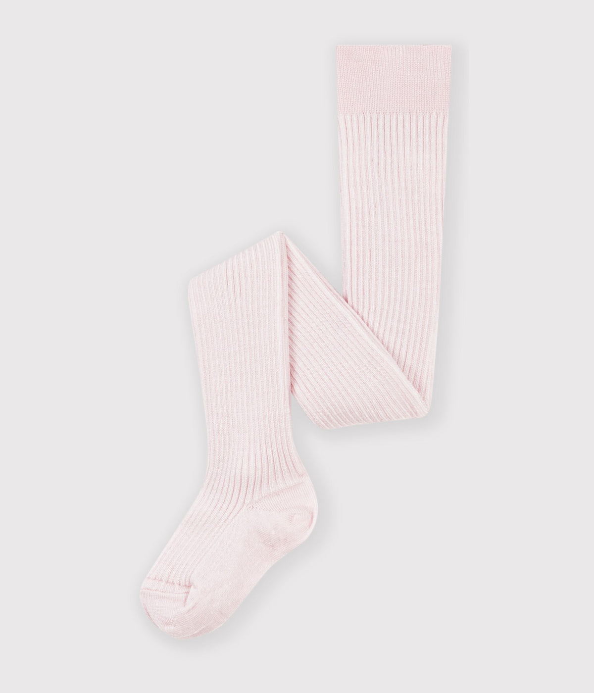 collants-bébé-en-laine-et-coton-unis