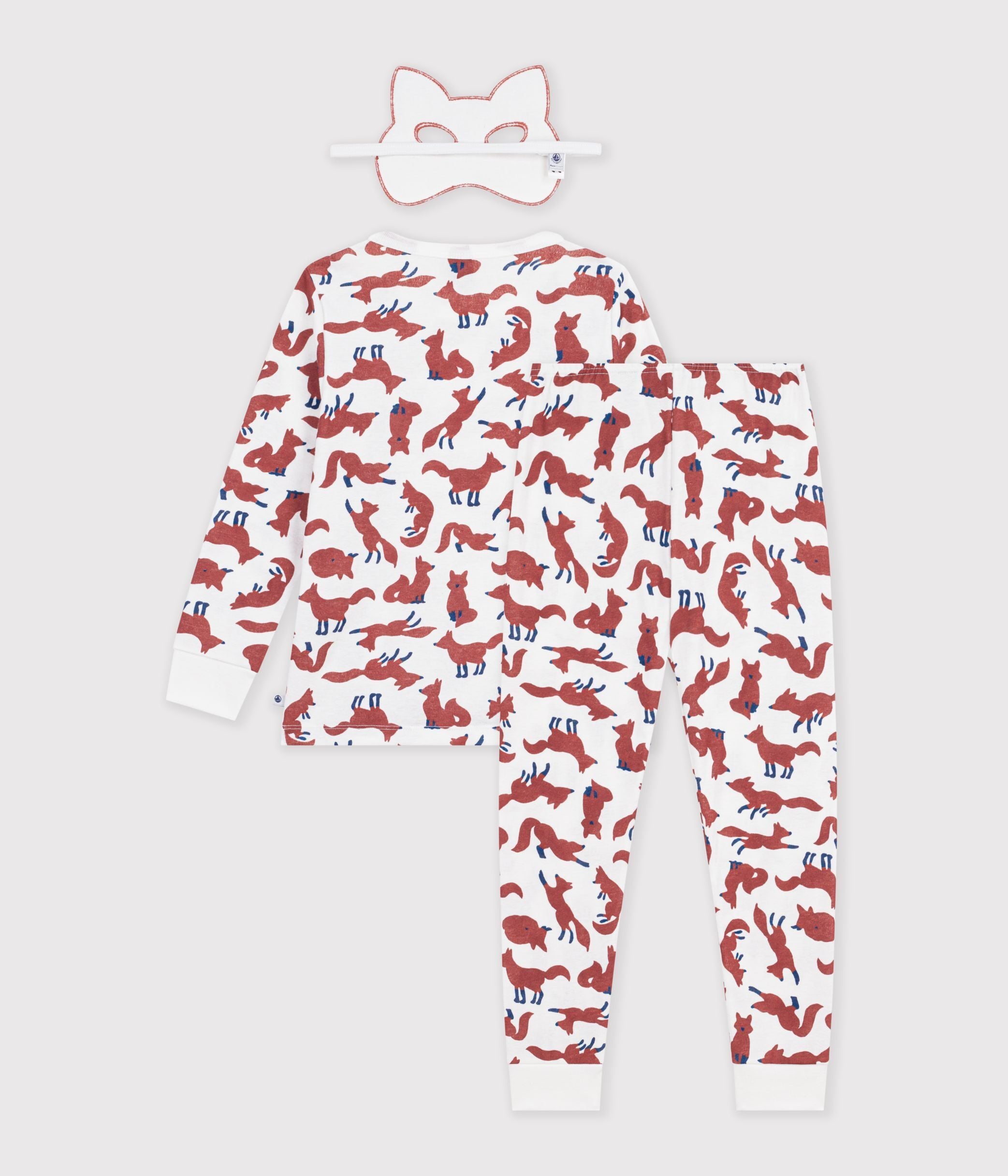 pyjama-déguisement-renard-enfant-en-coton