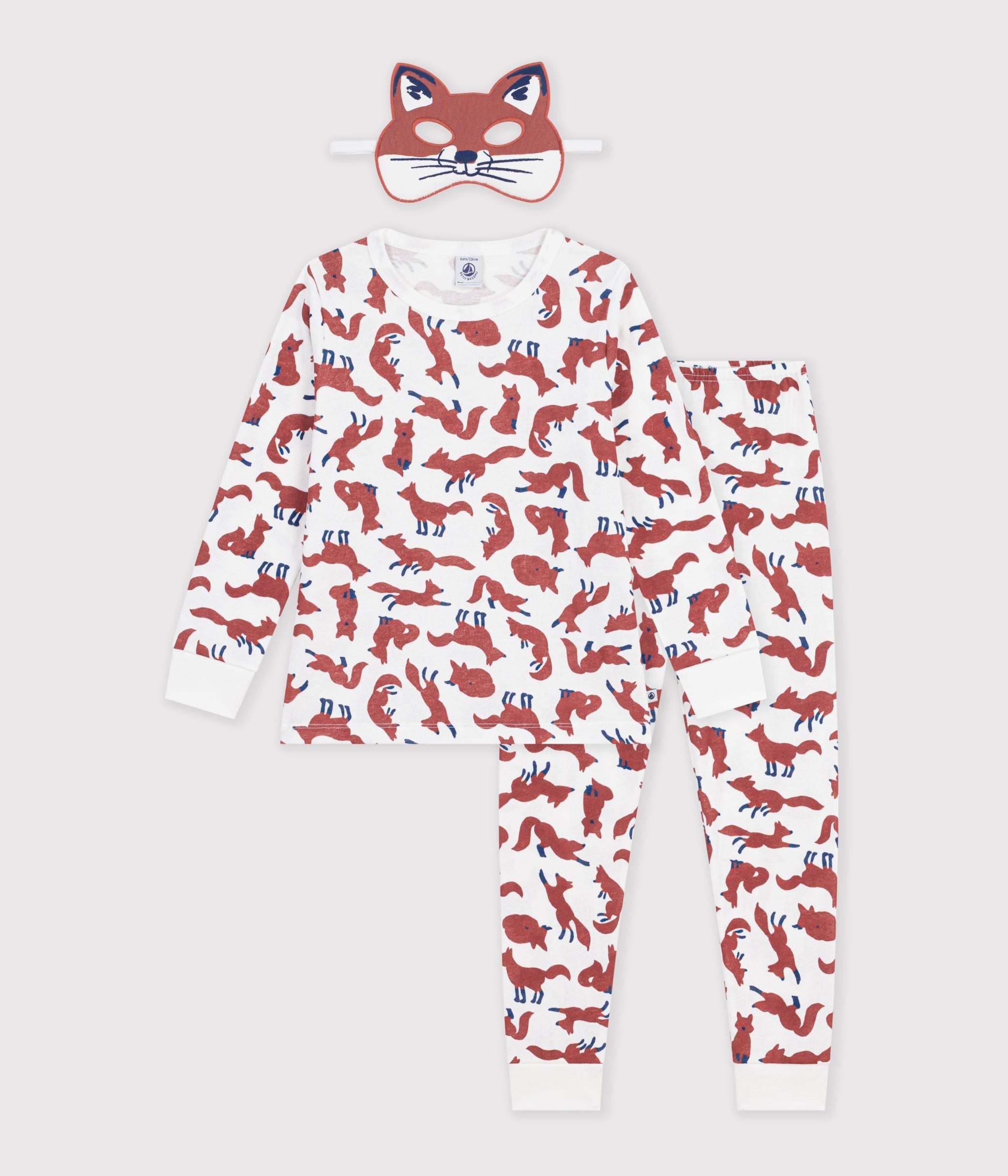 pyjama-déguisement-renard-enfant-en-coton