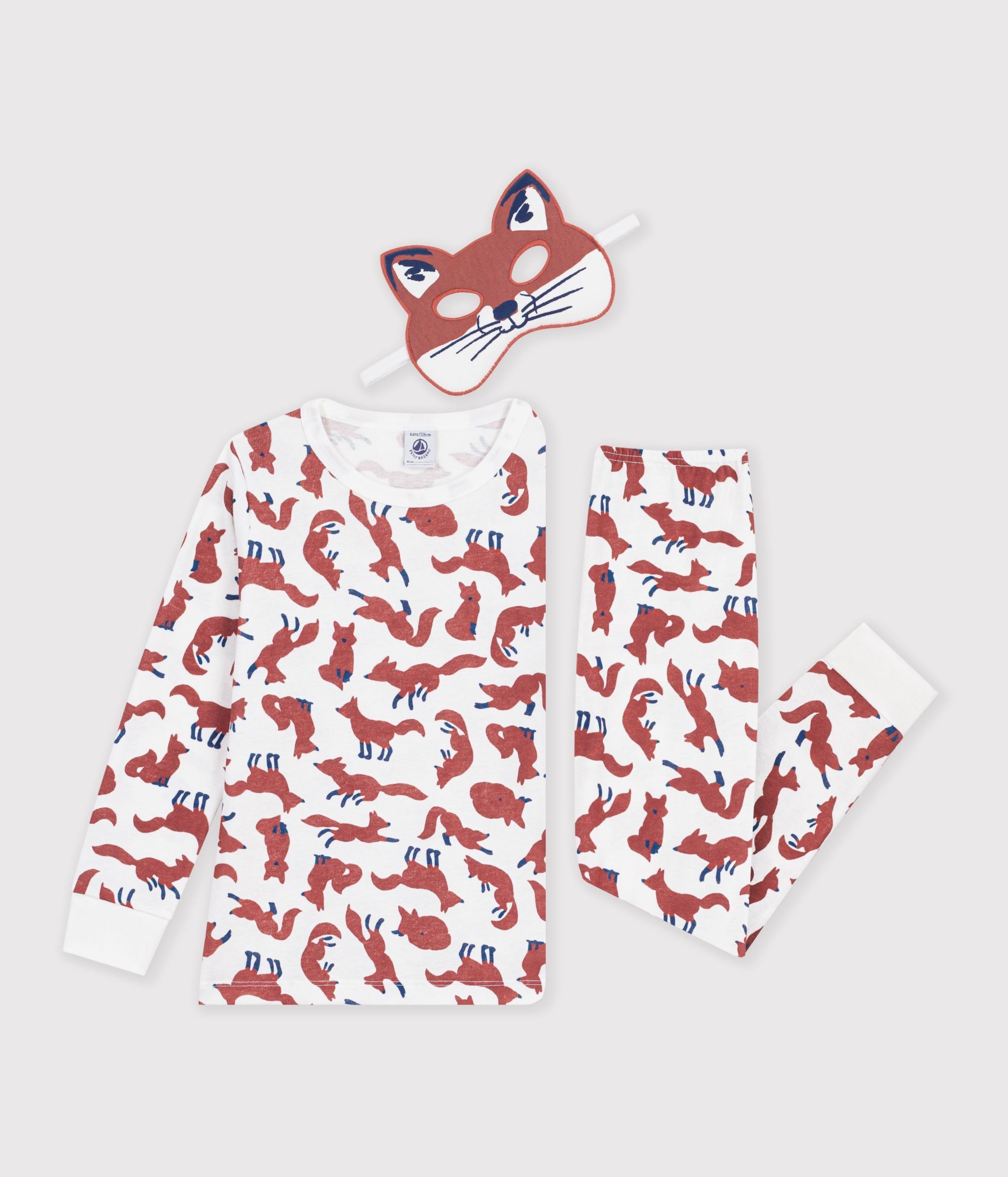 pyjama-déguisement-renard-enfant-en-coton