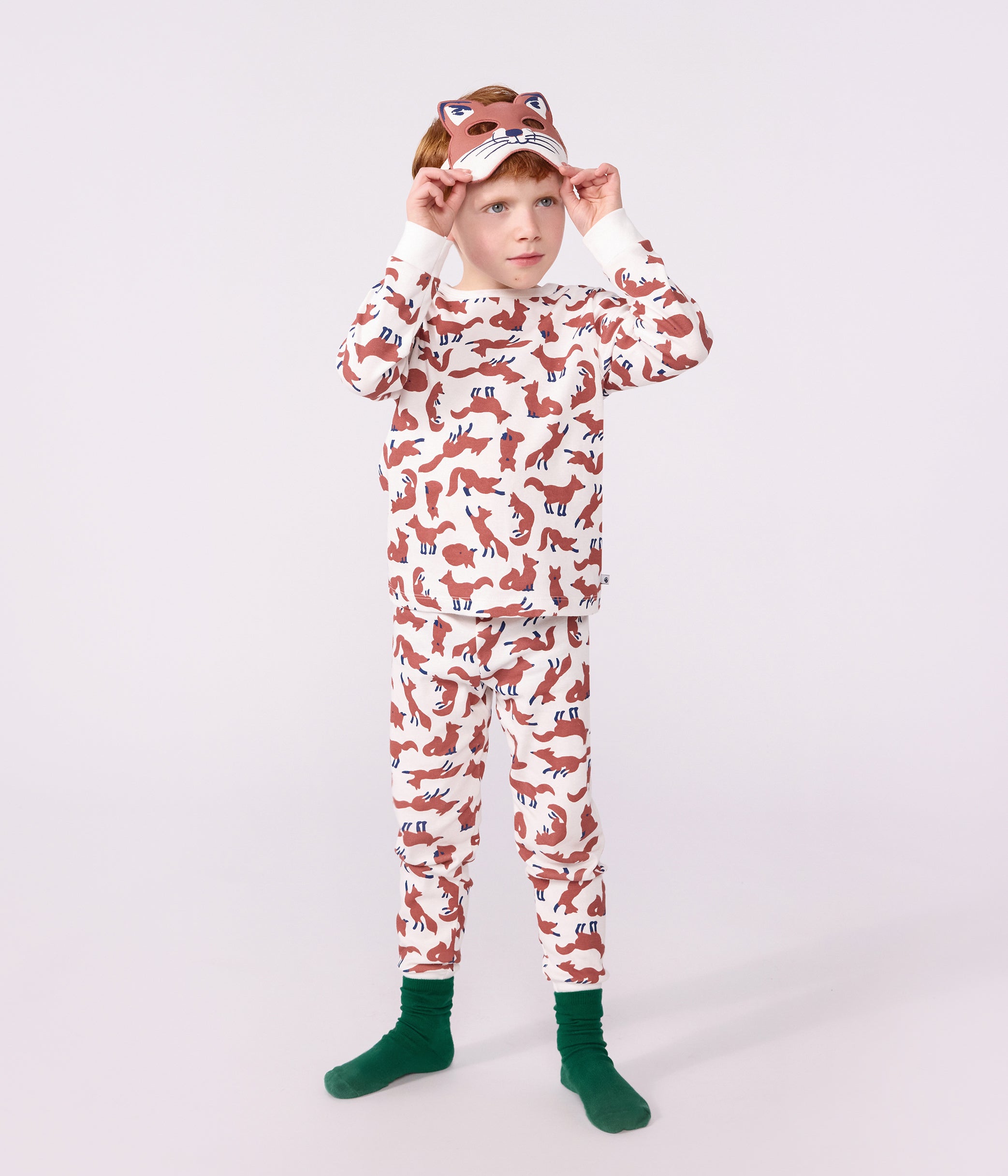 pyjama-déguisement-renard-enfant-en-coton