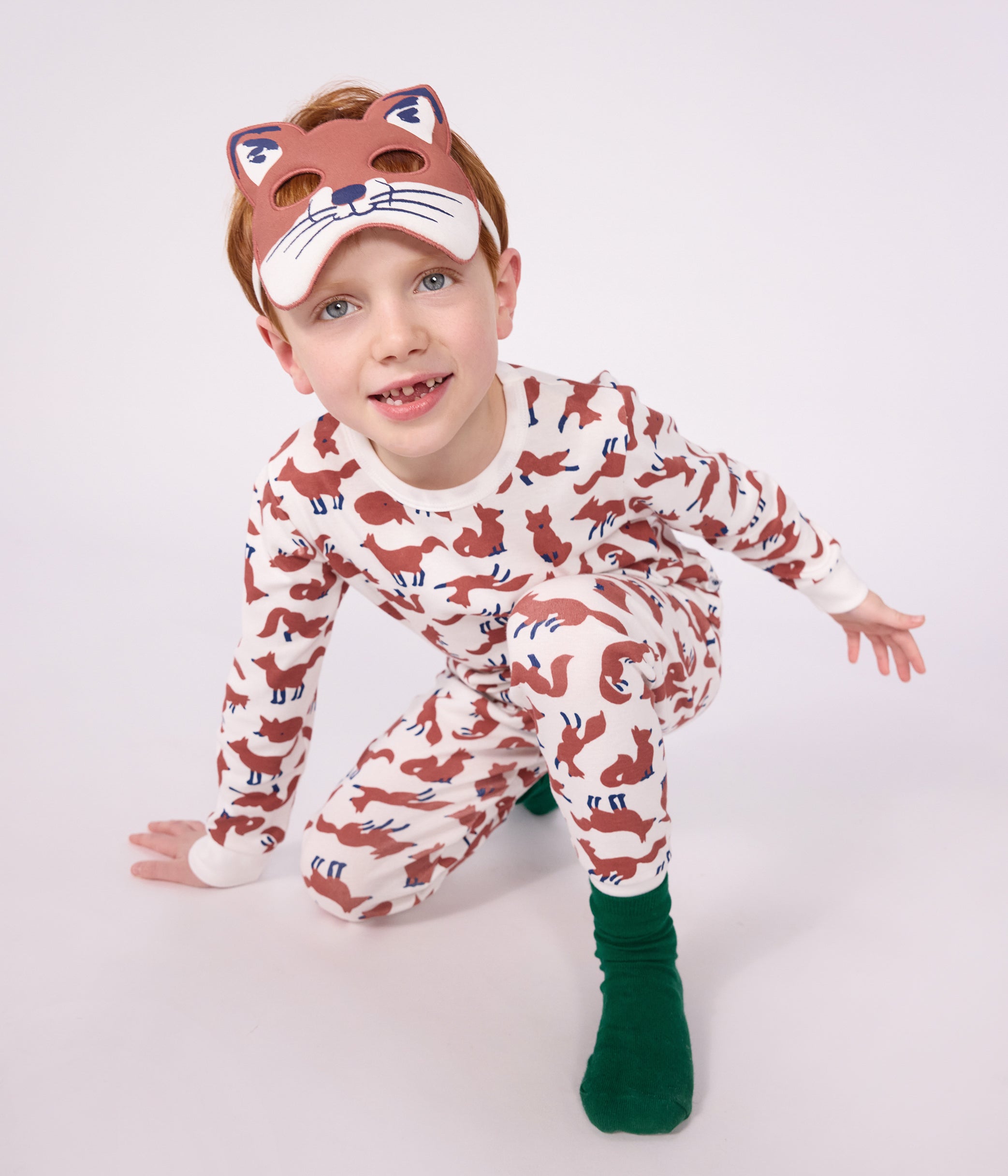 pyjama-déguisement-renard-enfant-en-coton