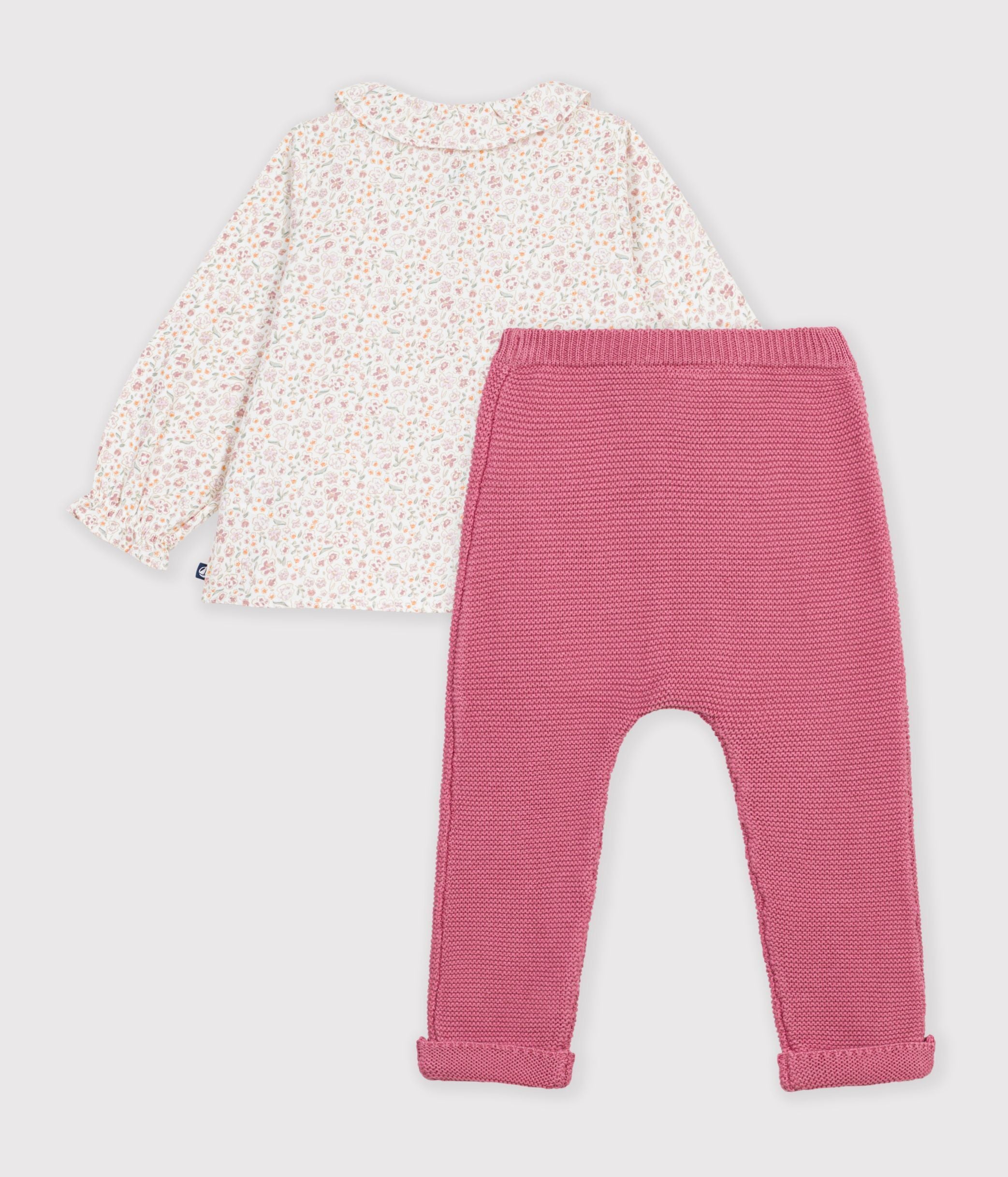 ensemble-bébé-en-coton-imprimé-à-fleur