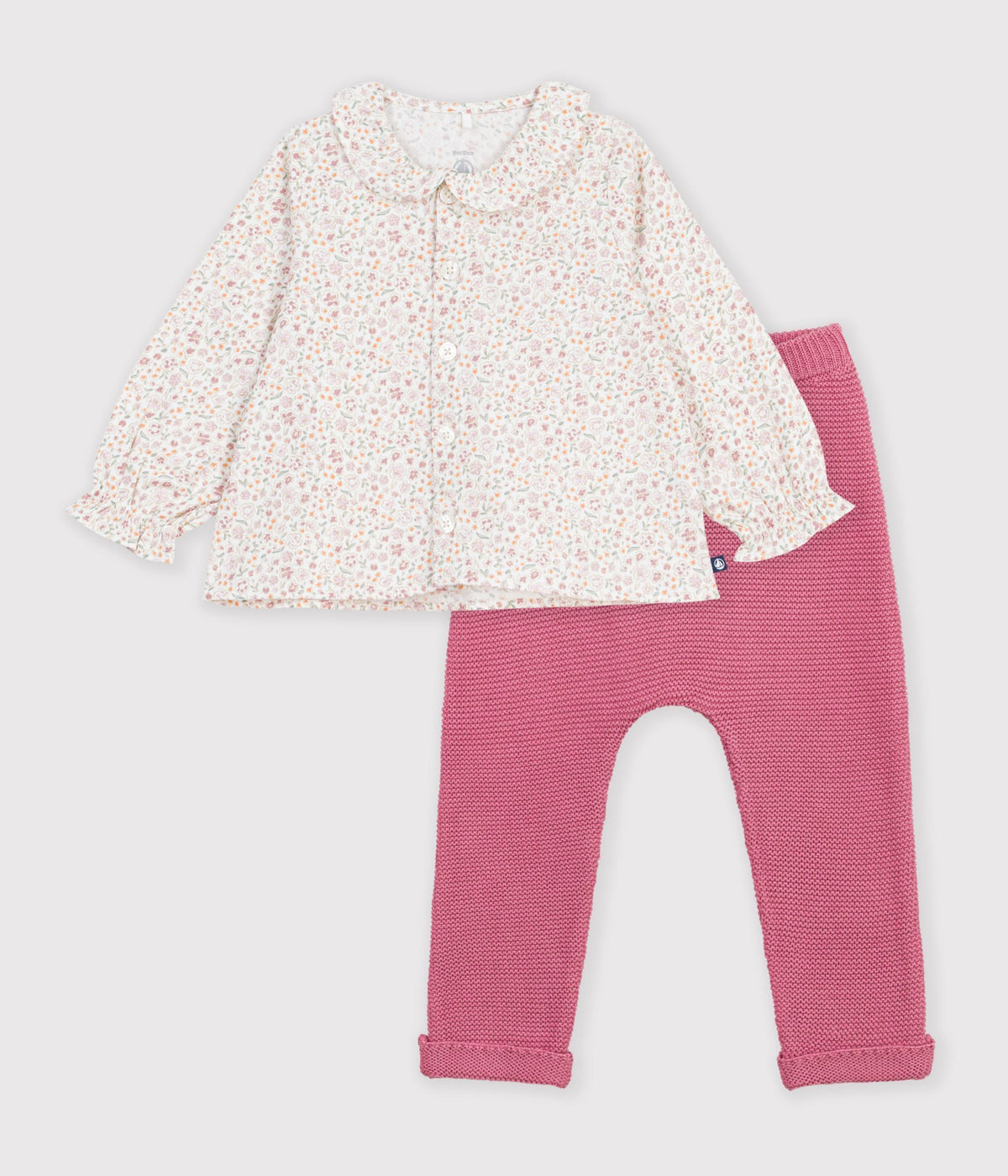 ensemble-bébé-en-coton-imprimé-à-fleur