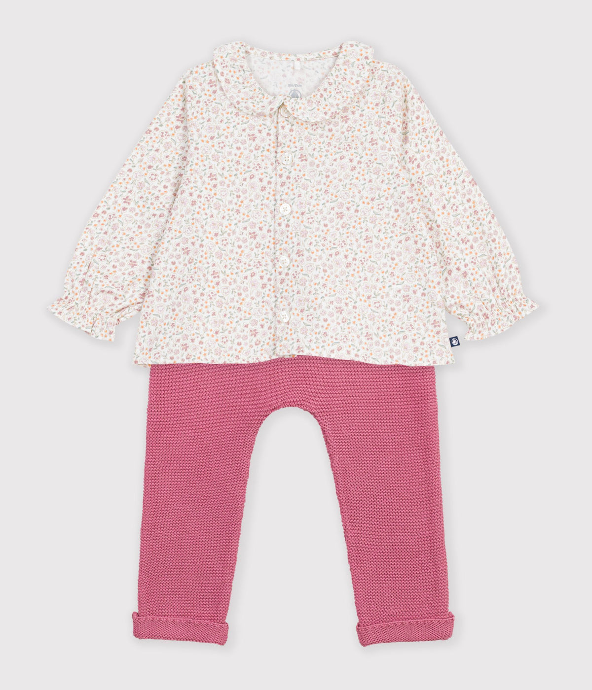 ensemble-bébé-en-coton-imprimé-à-fleur