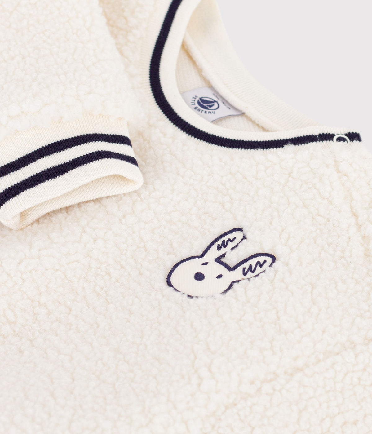 sweatshirt-bébé-en-sherpa-unie