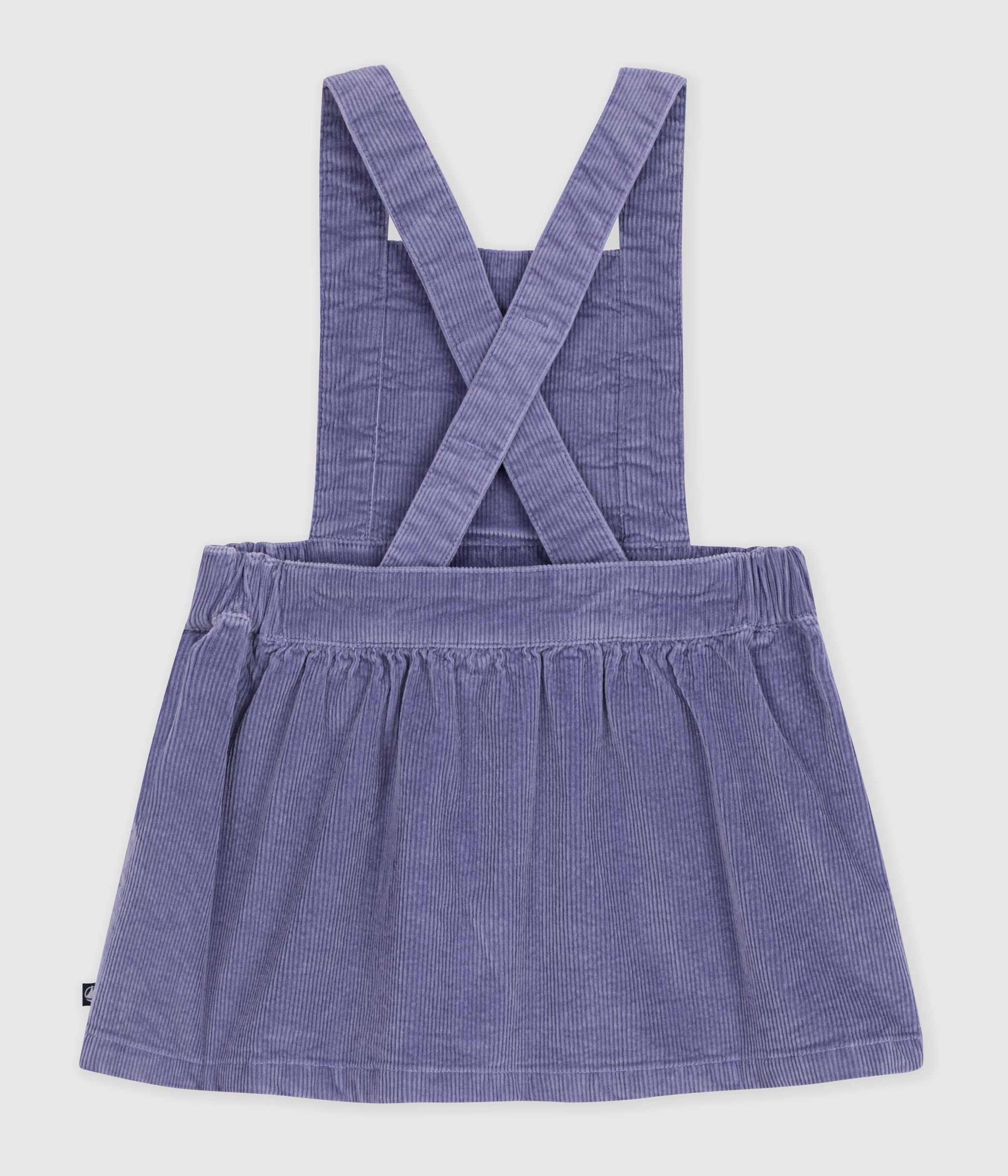 robe-bébé-sans-manches-en-velours-côtelé-uni