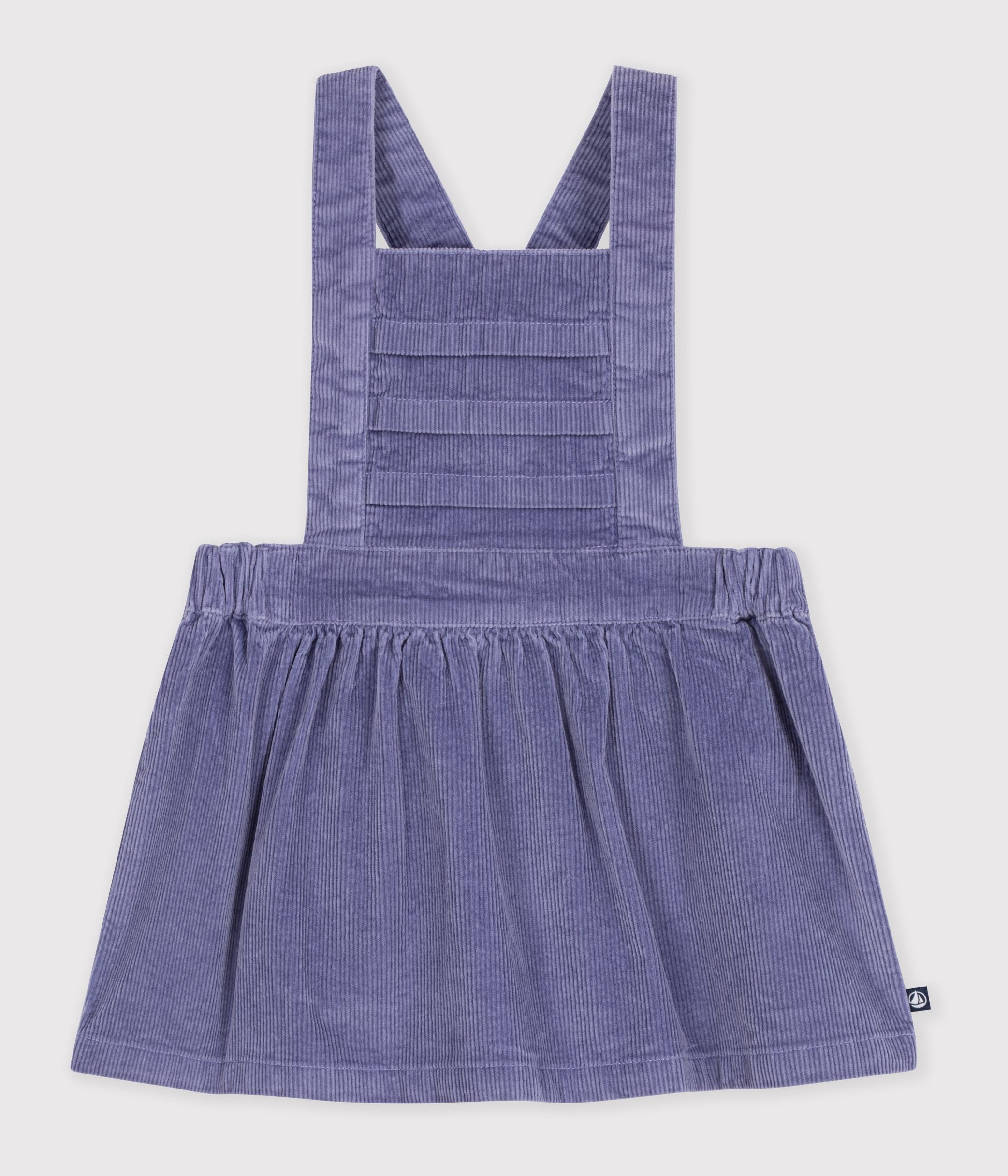 robe-bébé-sans-manches-en-velours-côtelé-uni